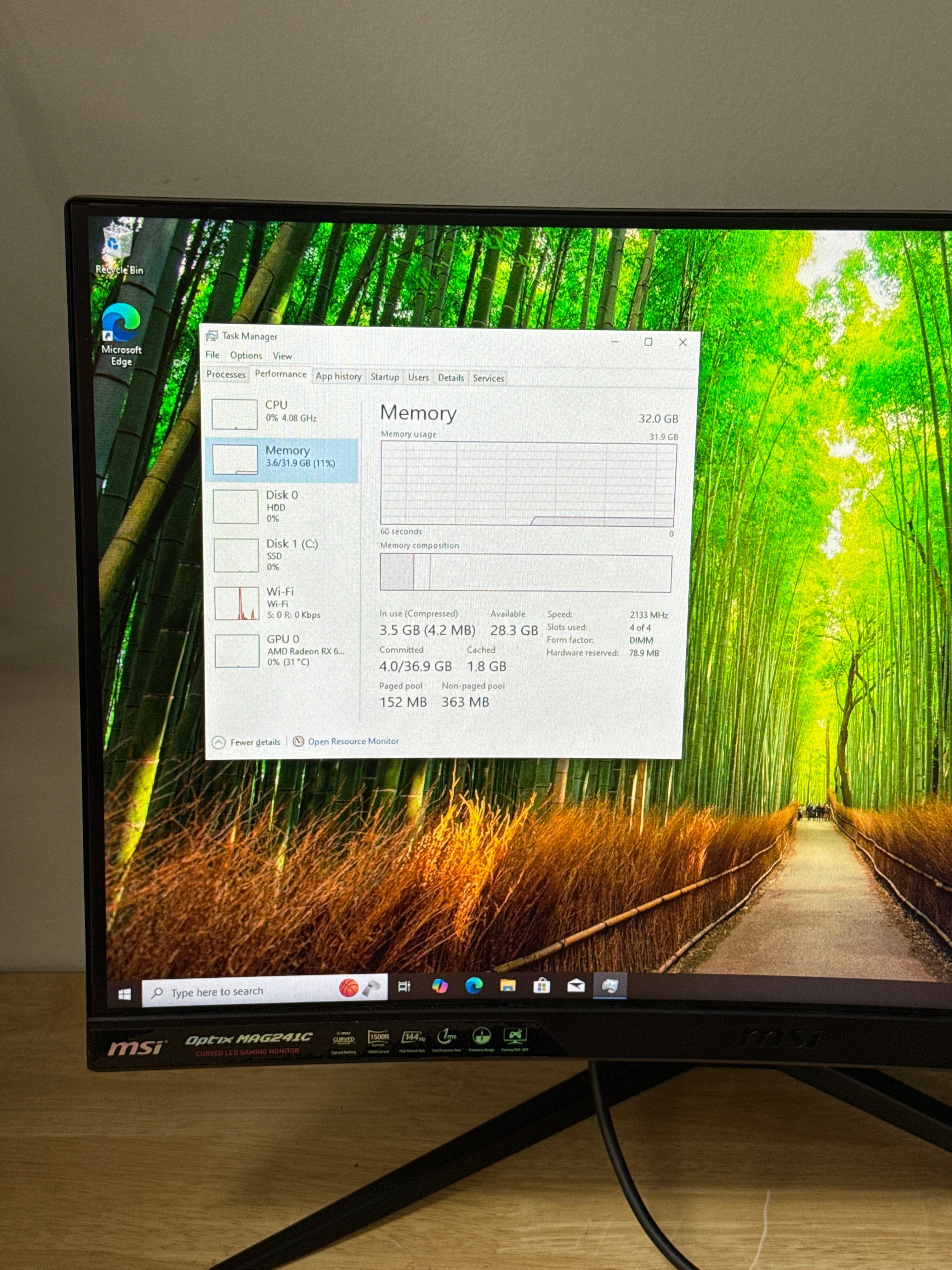 Custom PC Ryzen 9 5900X 32GB RAM 4TB HDD + 1TB SSD RX 6600XT - Used