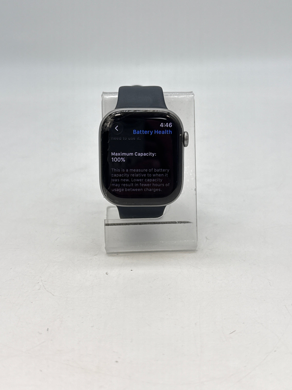 Apple Watch Series 11 46mm GPS A3333 Black - Cracked Screen