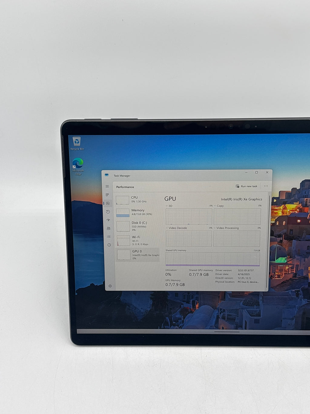 Microsoft Surface Pro 9 2038 i7-1255U 16GB RAM 512GB SSD Black