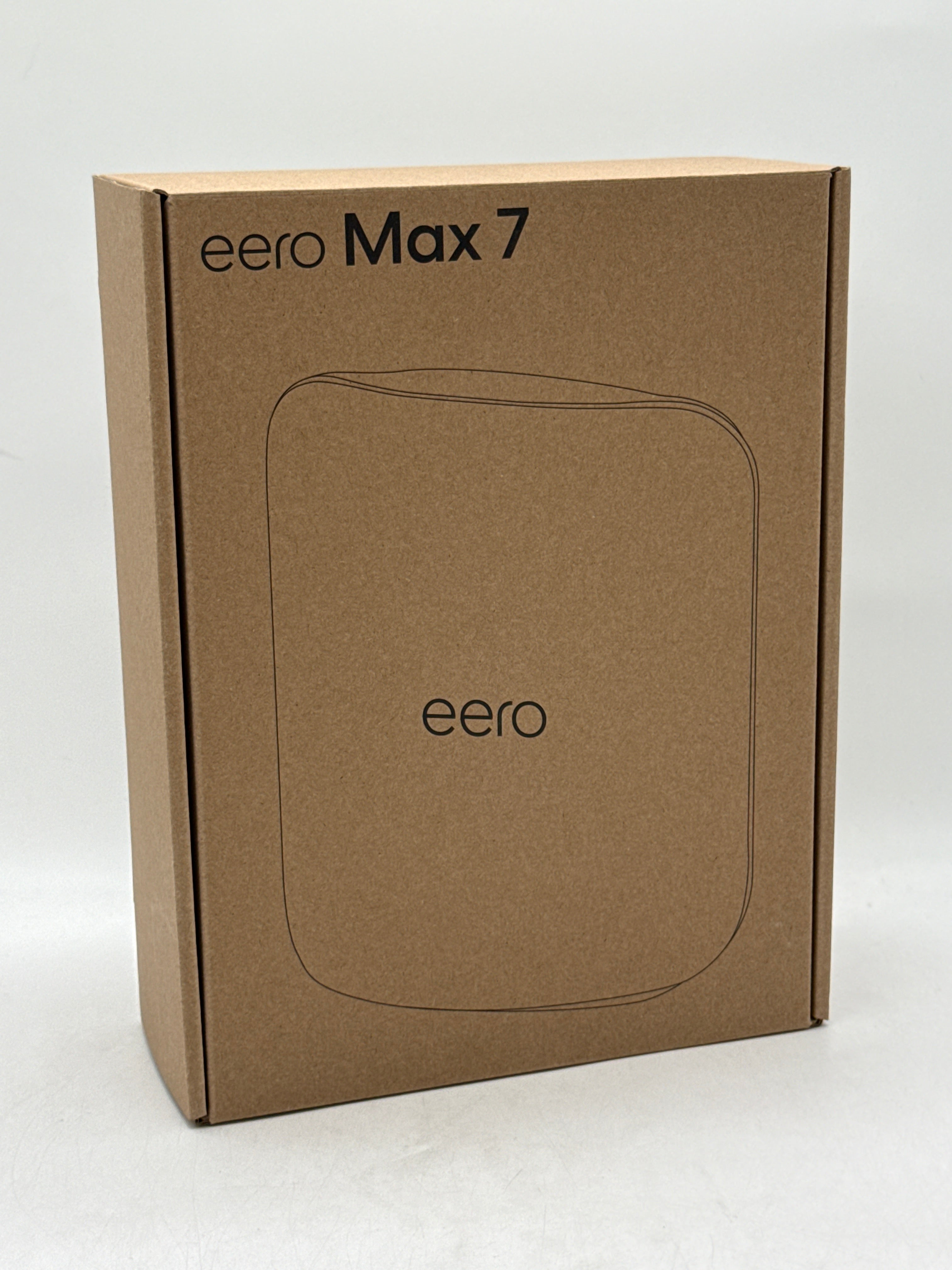 eero Max 7 Router Tri-Band 4 LAN Ports 9400 Mbps USB-C - For Parts (Unknown ISP)