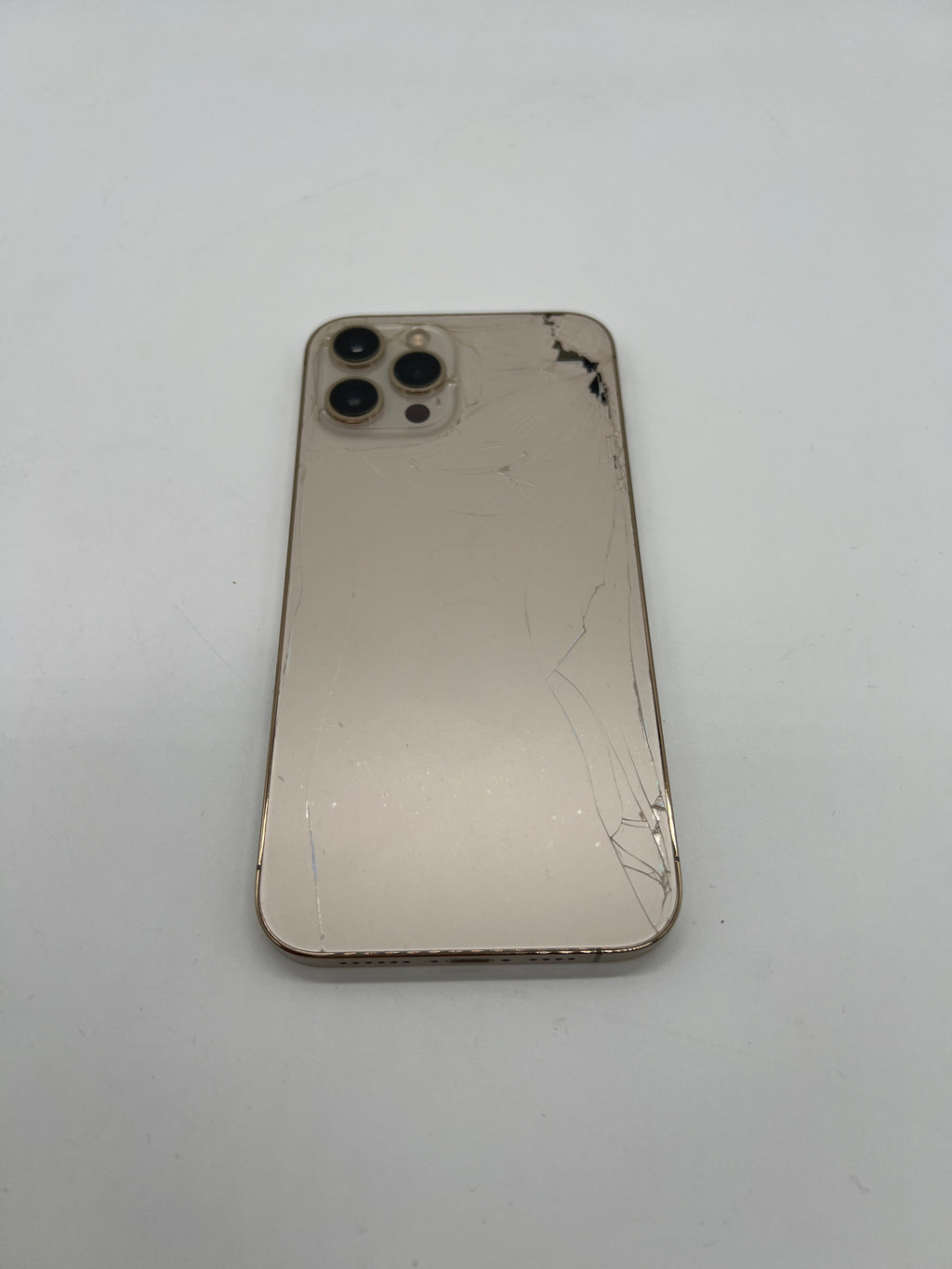 Apple iPhone 12 Pro Max 128GB Gold  Unlocked For Parts (READ DESC)