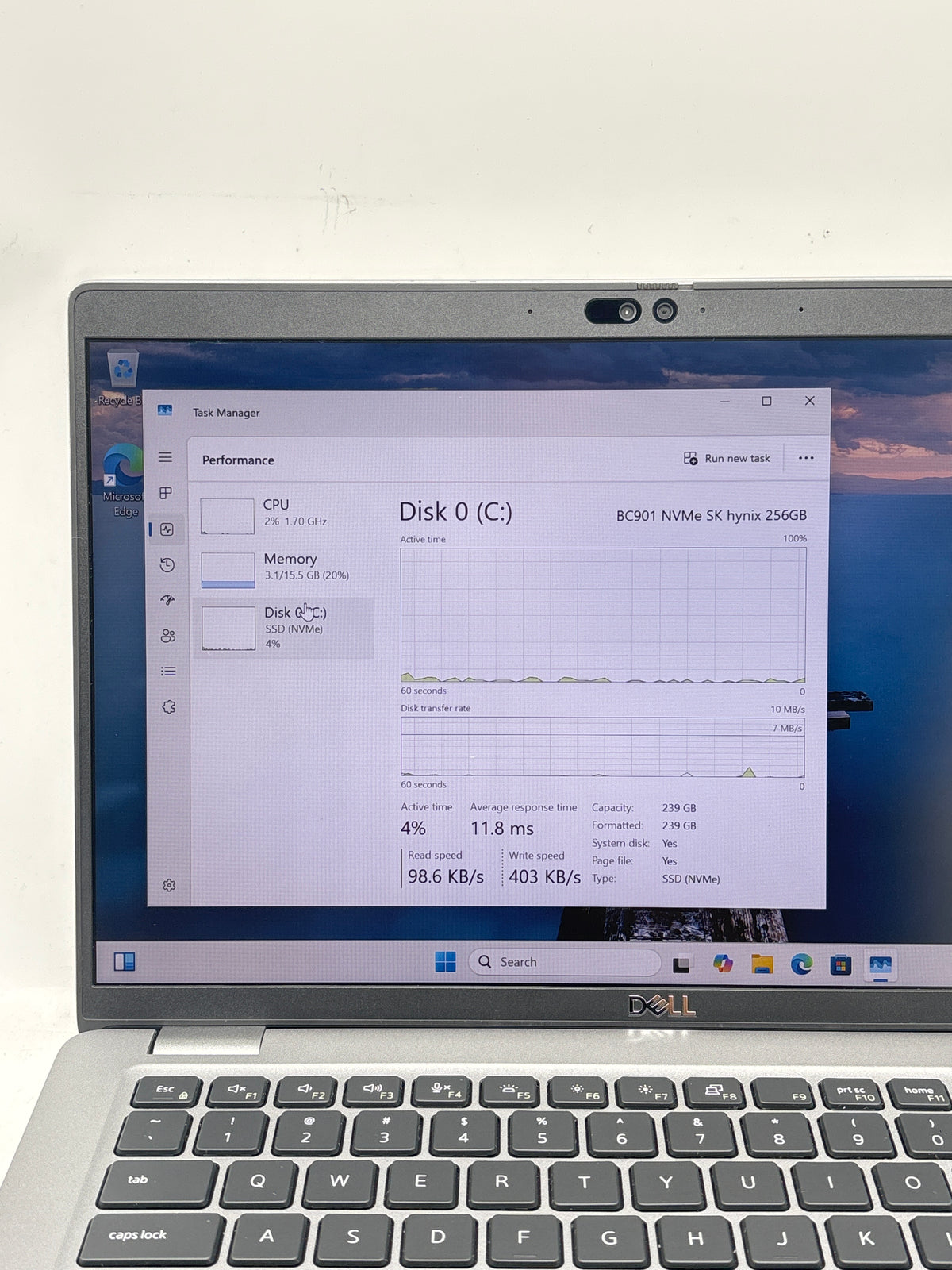 Dell Latitude 5450 Ultra 5 135U 16GB RAM 256GB SSD 14in - Used