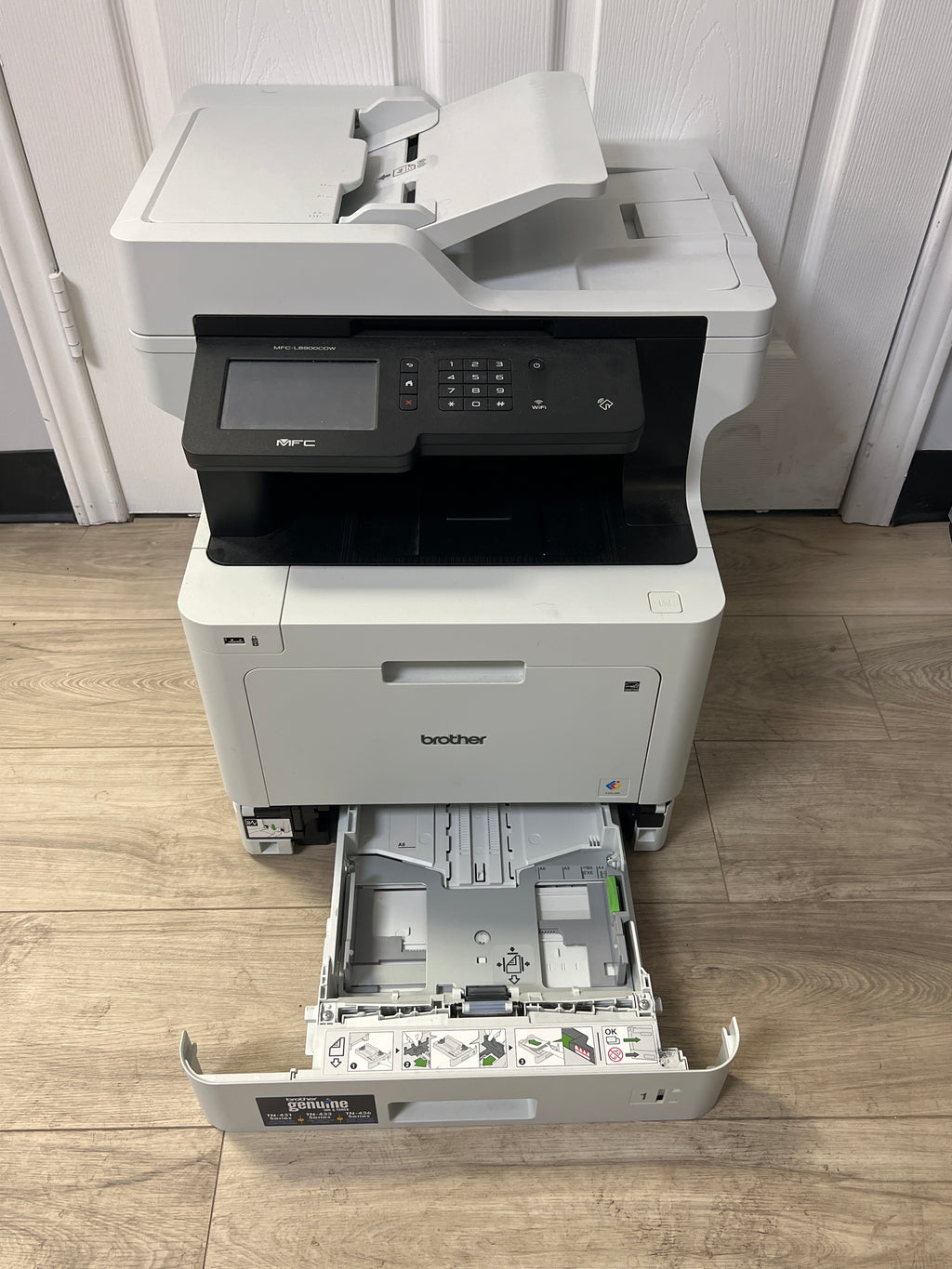 Brother MFC-L8900CDW All-In-One Color Laser Multifunction Printer - White