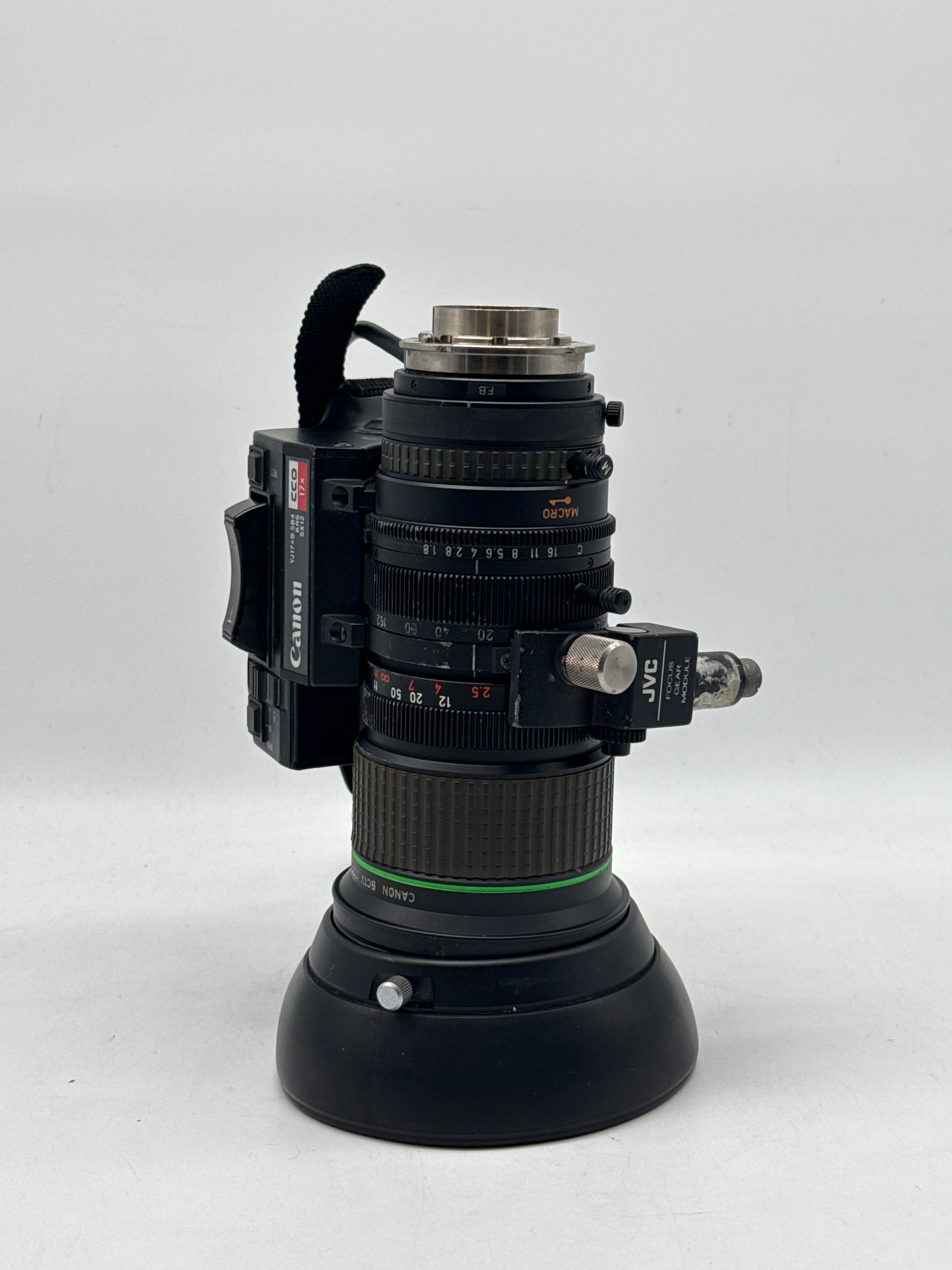 Canon YJ17x9.5B0 17x Broadcast BCTV Zoom Lens 9.5-162mm B4 Mount - Used