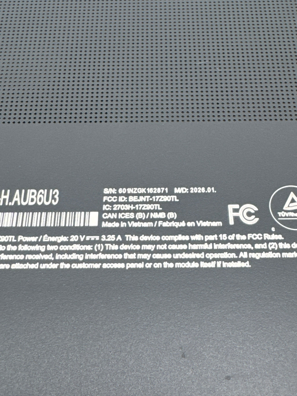 LG Gram 17Z90TL 17" Core Ultra 7 258V 32GB RAM 1TB SSD - Used