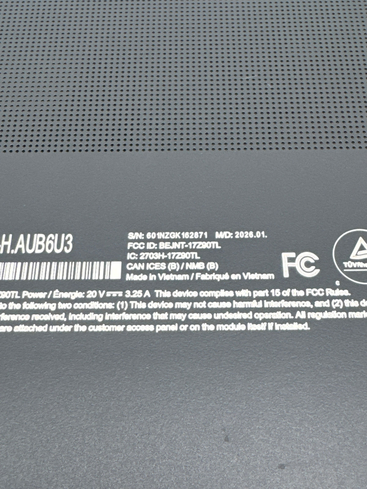 LG Gram 17Z90TL 17" Core Ultra 7 258V 32GB RAM 1TB SSD - Used