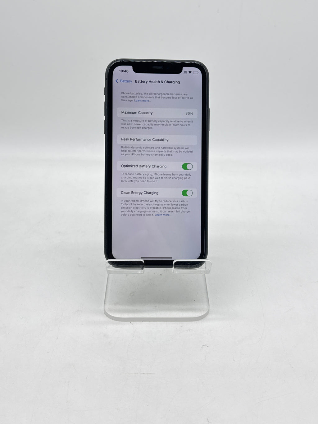 Apple iPhone 11 6.1" A2111 64GB Black Factory Unlocked - Used