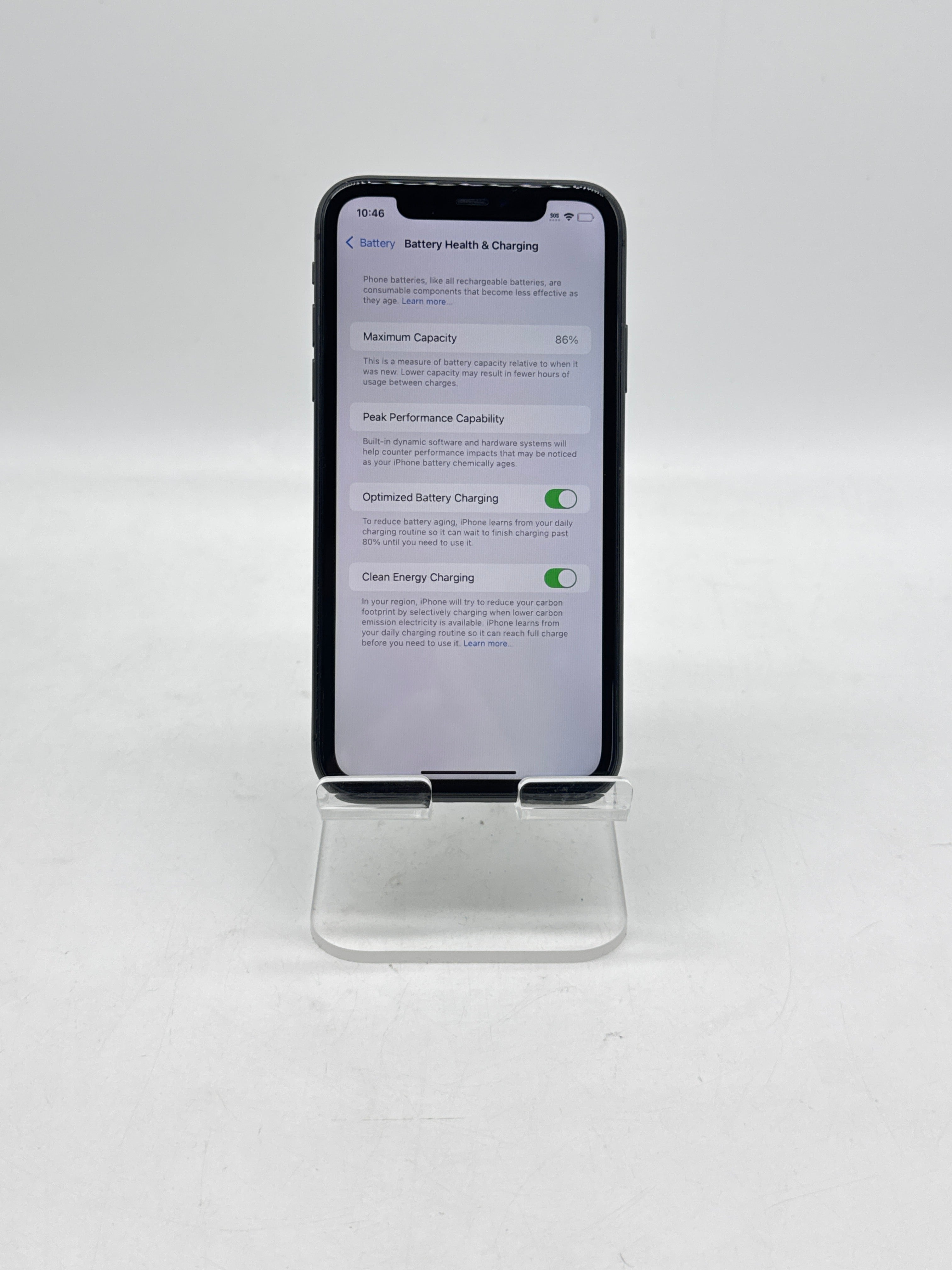 Apple iPhone 11 6.1" A2111 64GB Black Factory Unlocked - Used