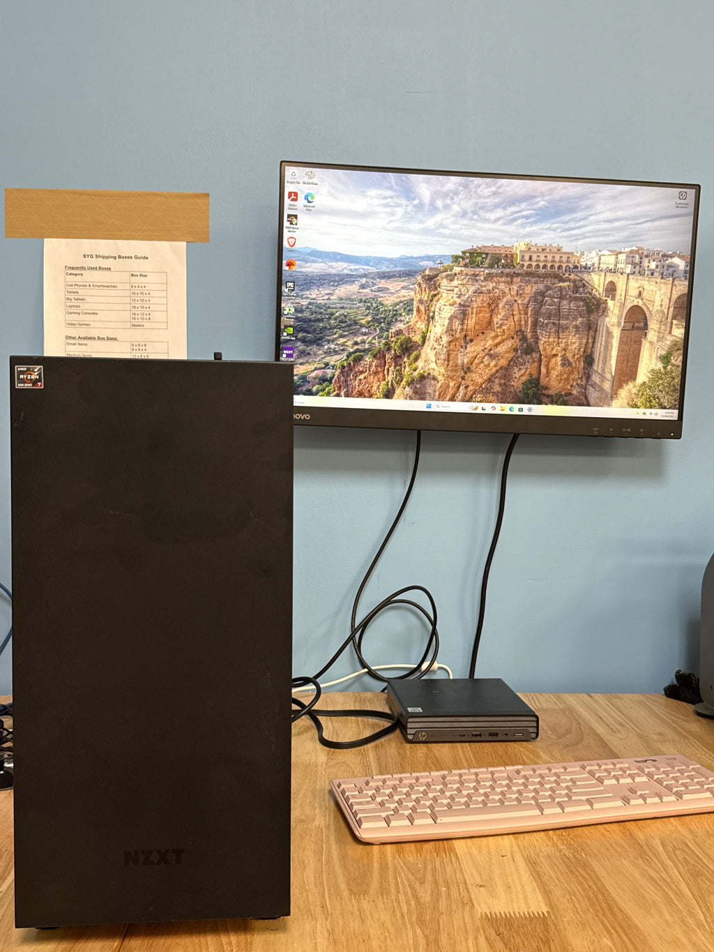 Custom Gaming PC Ryzen 7 5700X 32GB RAM 1TB SSD RTX 2070 SUPER