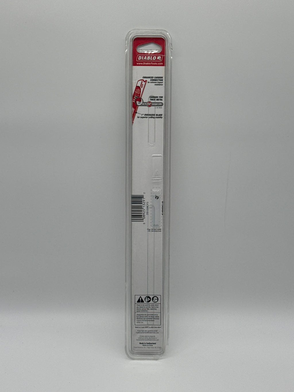 Diablo DS1208CF3 Reciprocating Saw Blade - 3 Pack Total 6 Blades