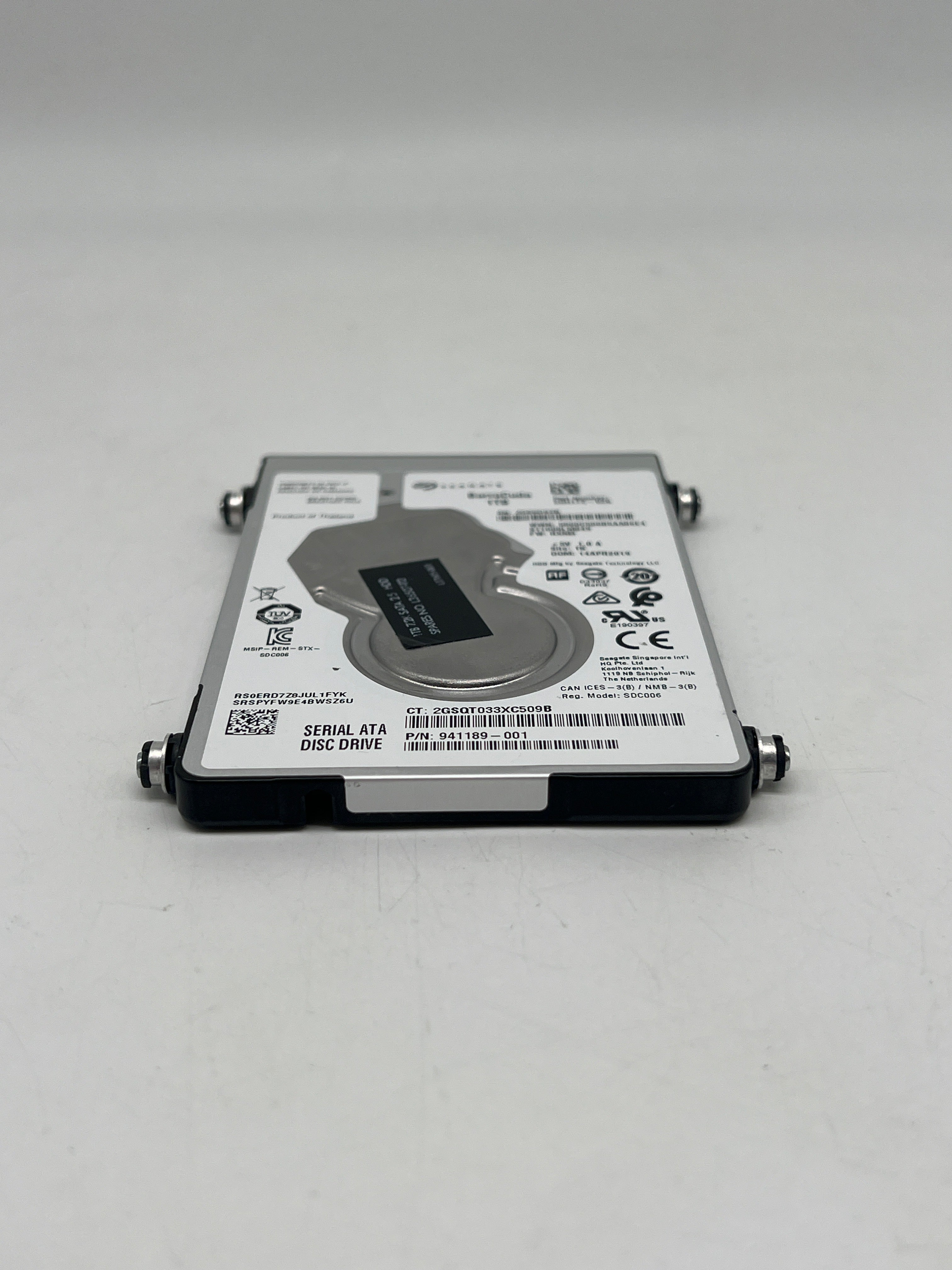 (Lot of 6) Seagate Barracuda 1TB 2.5 in SATA III Internal Laptop HDD