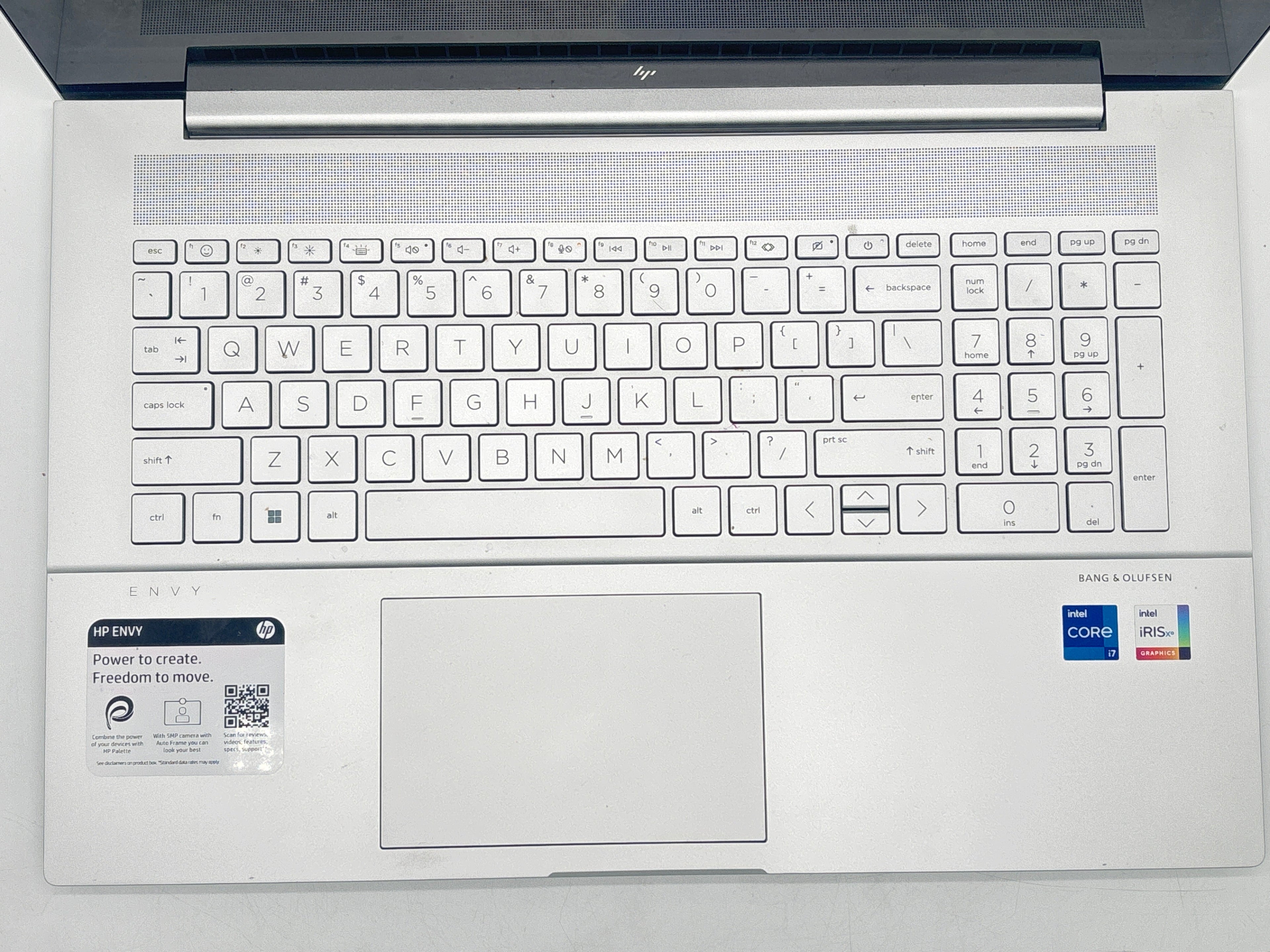 HP Envy Laptop 17-cr0013dx i7-1260P 12GB RAM 512GB SSD Silver - Used