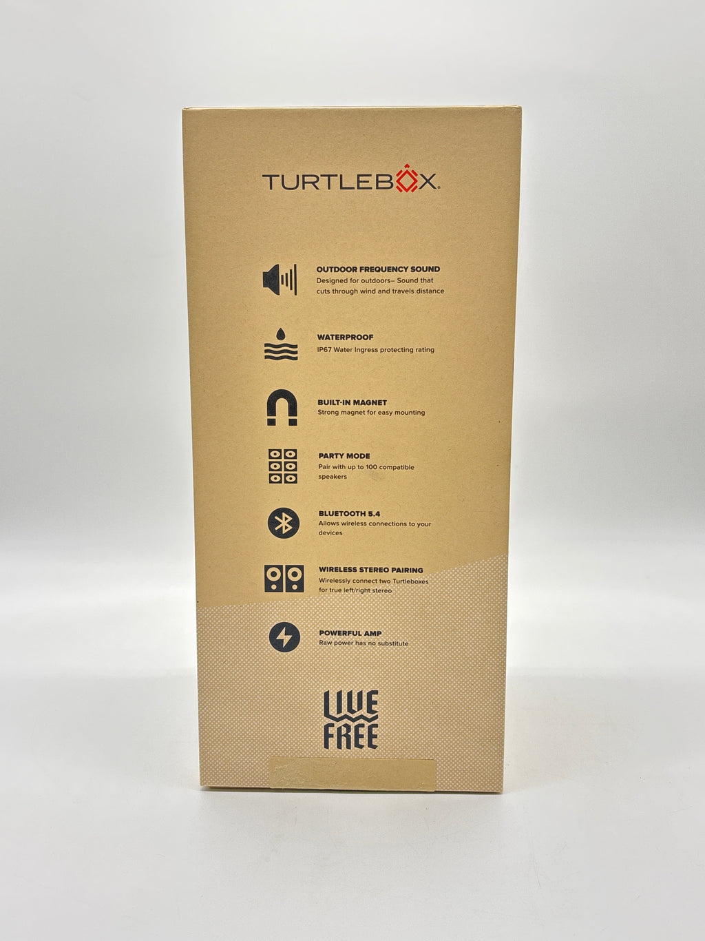 Turtlebox Ranger Portable Speaker White - Open Box