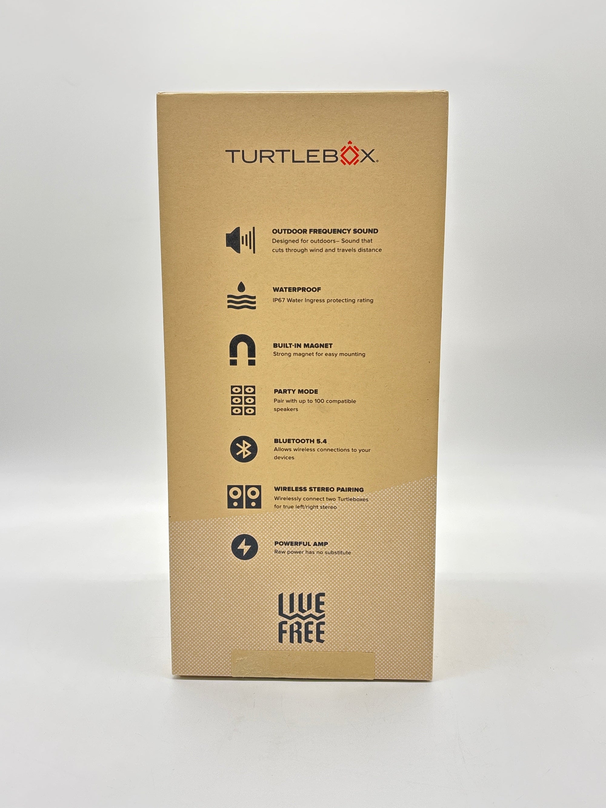 Turtlebox Ranger Portable Speaker White - Open Box