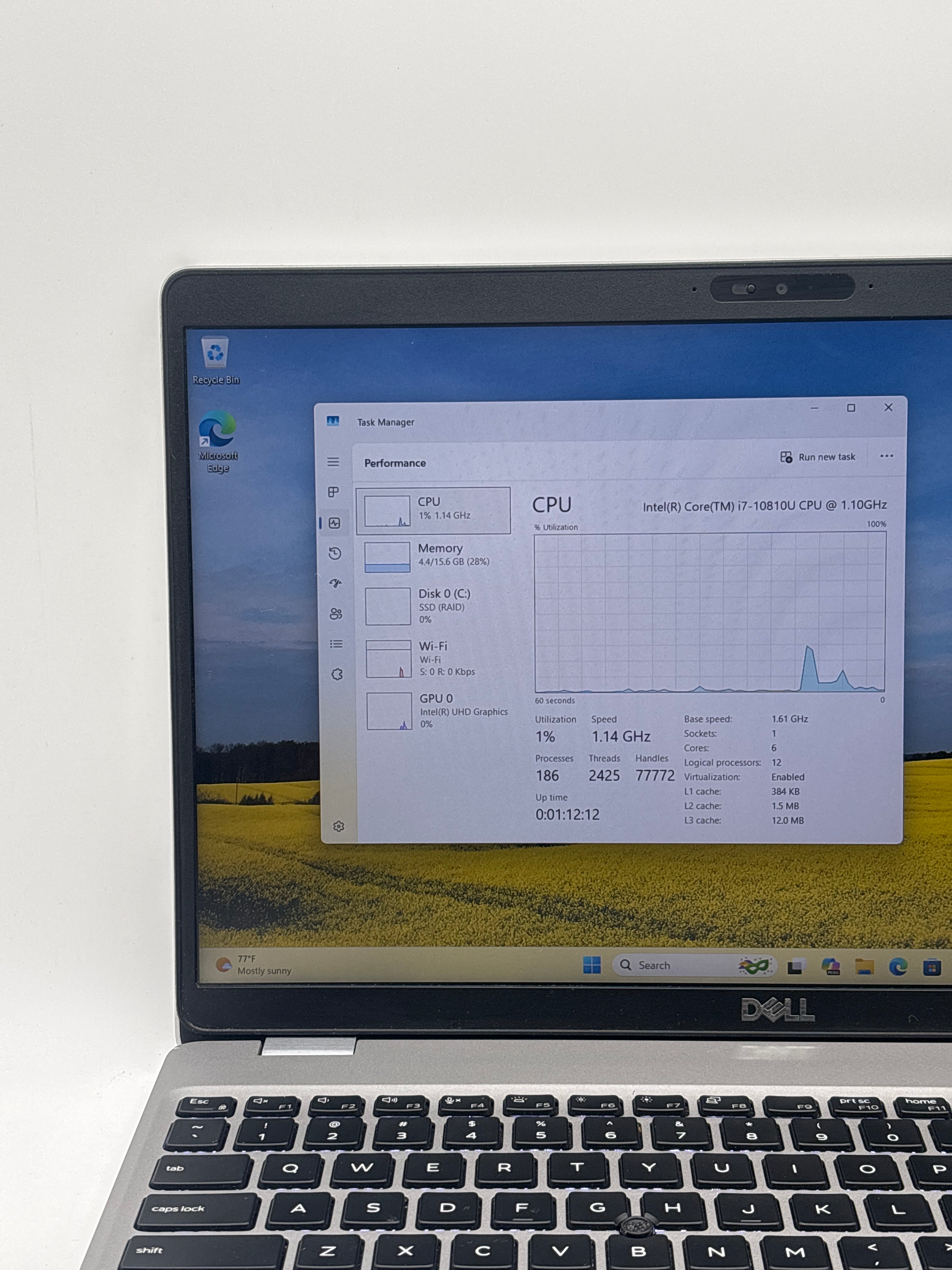 Dell Latitude 5510 i7-10810U 16GB RAM 512GB SSD