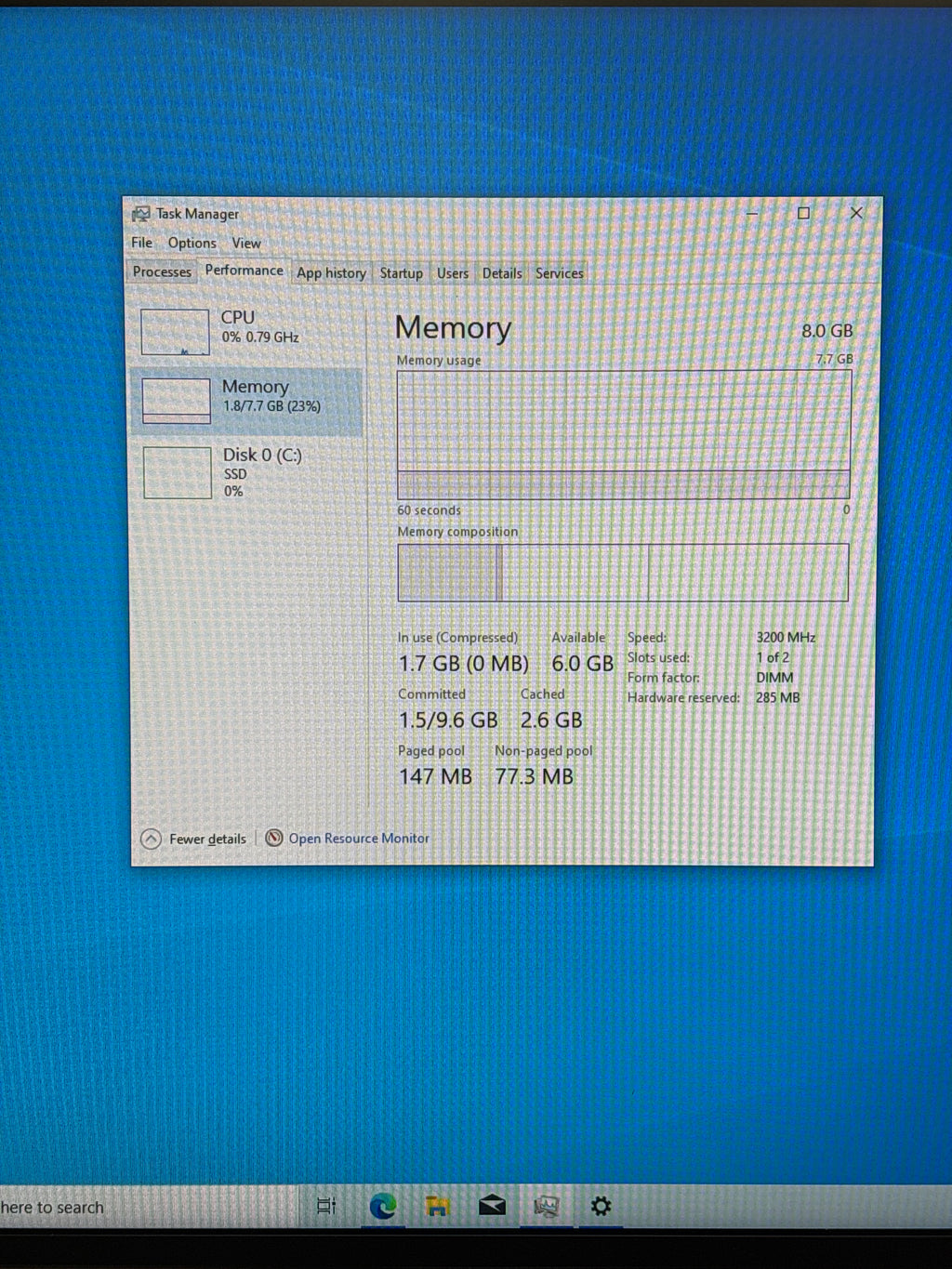 Lenovo IdeaCentre 3 07IAB7 Desktop Celeron 6900 8GB RAM 256GB SSD