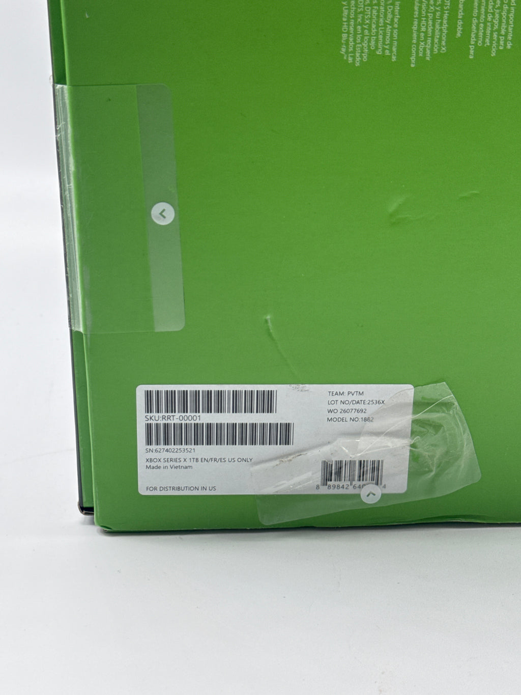 Microsoft Xbox Series X 1TB Standard Edition - Used