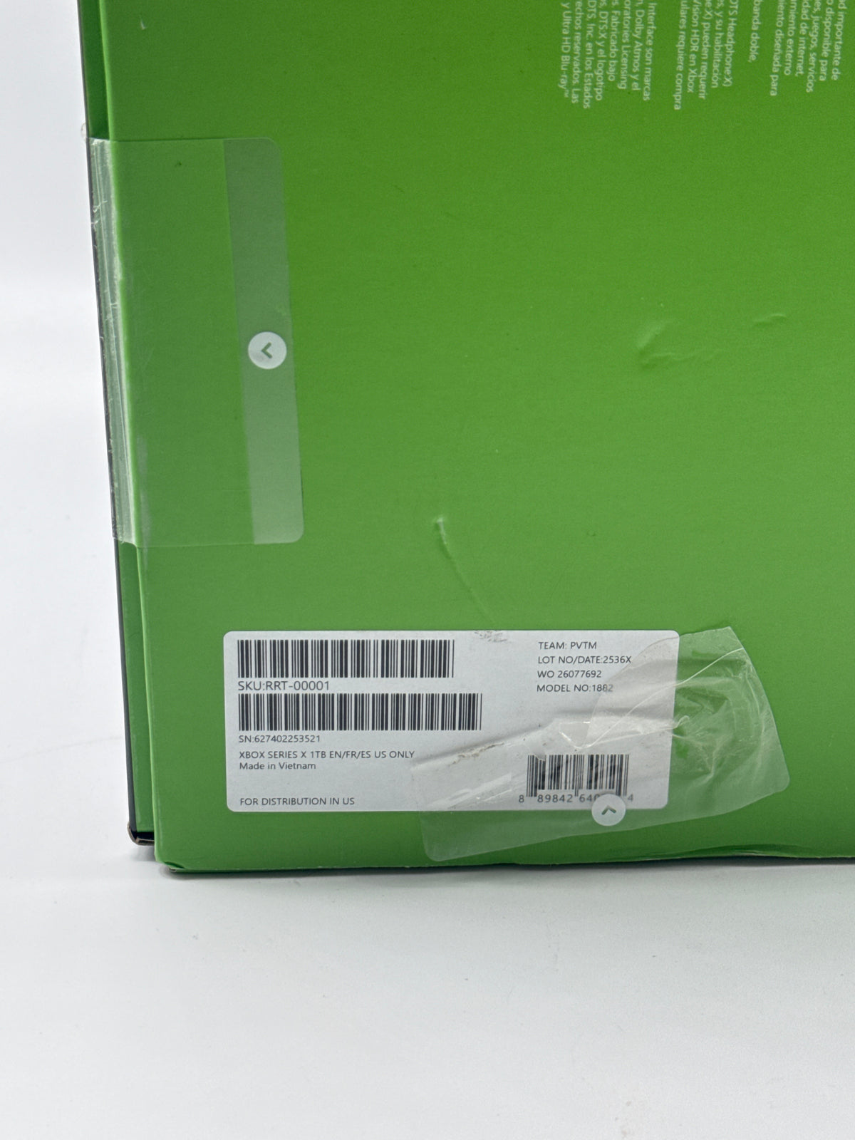 Microsoft Xbox Series X 1TB Standard Edition - Used