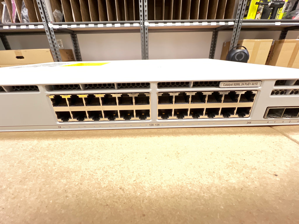 Cisco C9200L-24P-4G-E 24-Port Catalyst 9200L POE Switch