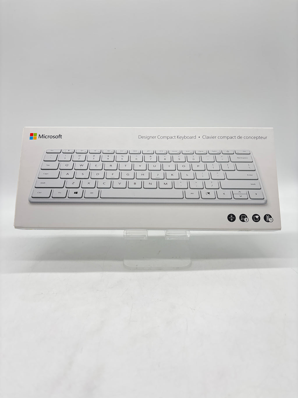 Microsoft Model 1954 Wireless Compact Keyboard white - with Box