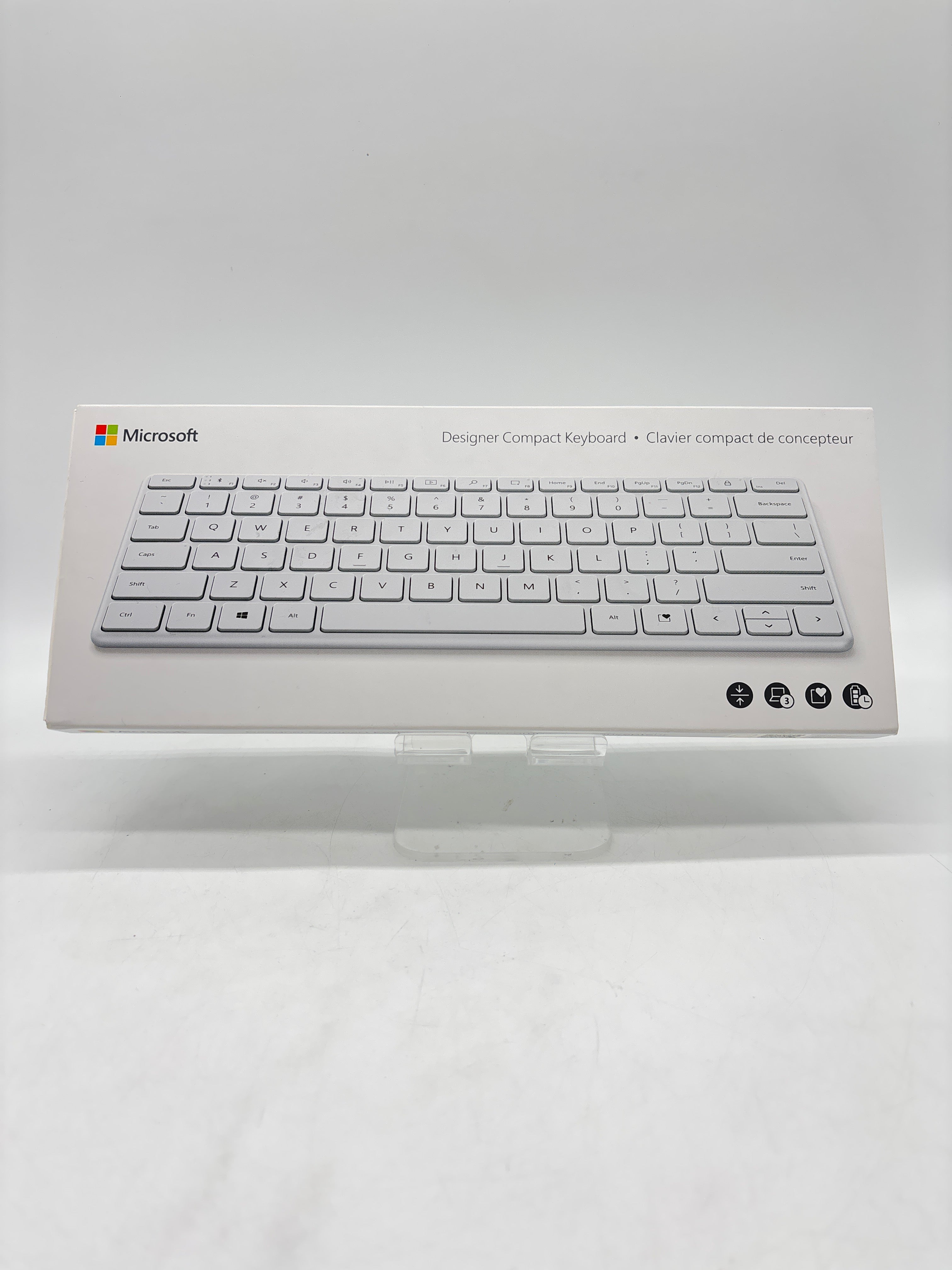 Microsoft Model 1954 Wireless Compact Keyboard white - with Box