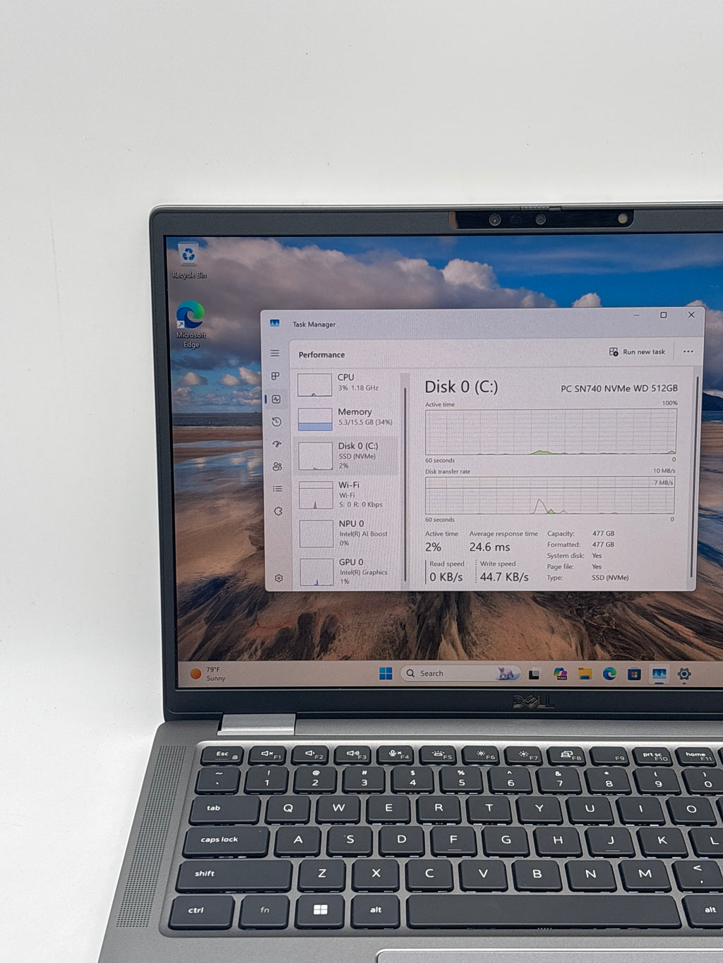 Dell Latitude 7350 Touch Ultra 7 165U 16GB RAM 512GB SSD