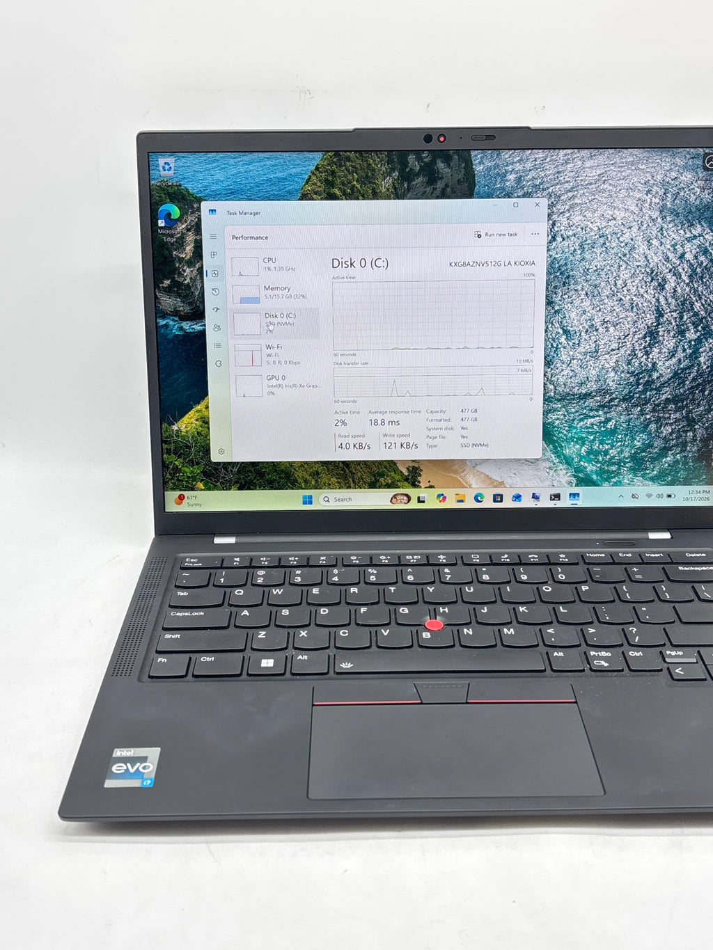 Lenovo ThinkPad X1 Carbon Gen 11 i7-1355U 16GB RAM 512GB SSD 14in - Used