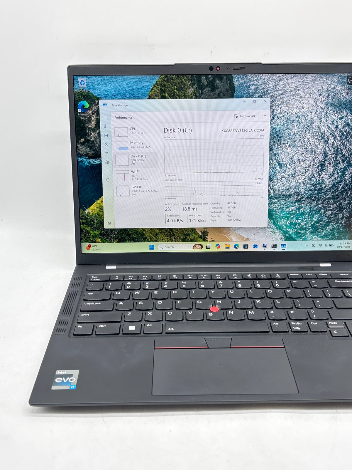 Lenovo ThinkPad X1 Carbon Gen 11 i7-1355U 16GB RAM 512GB SSD 14in - Used