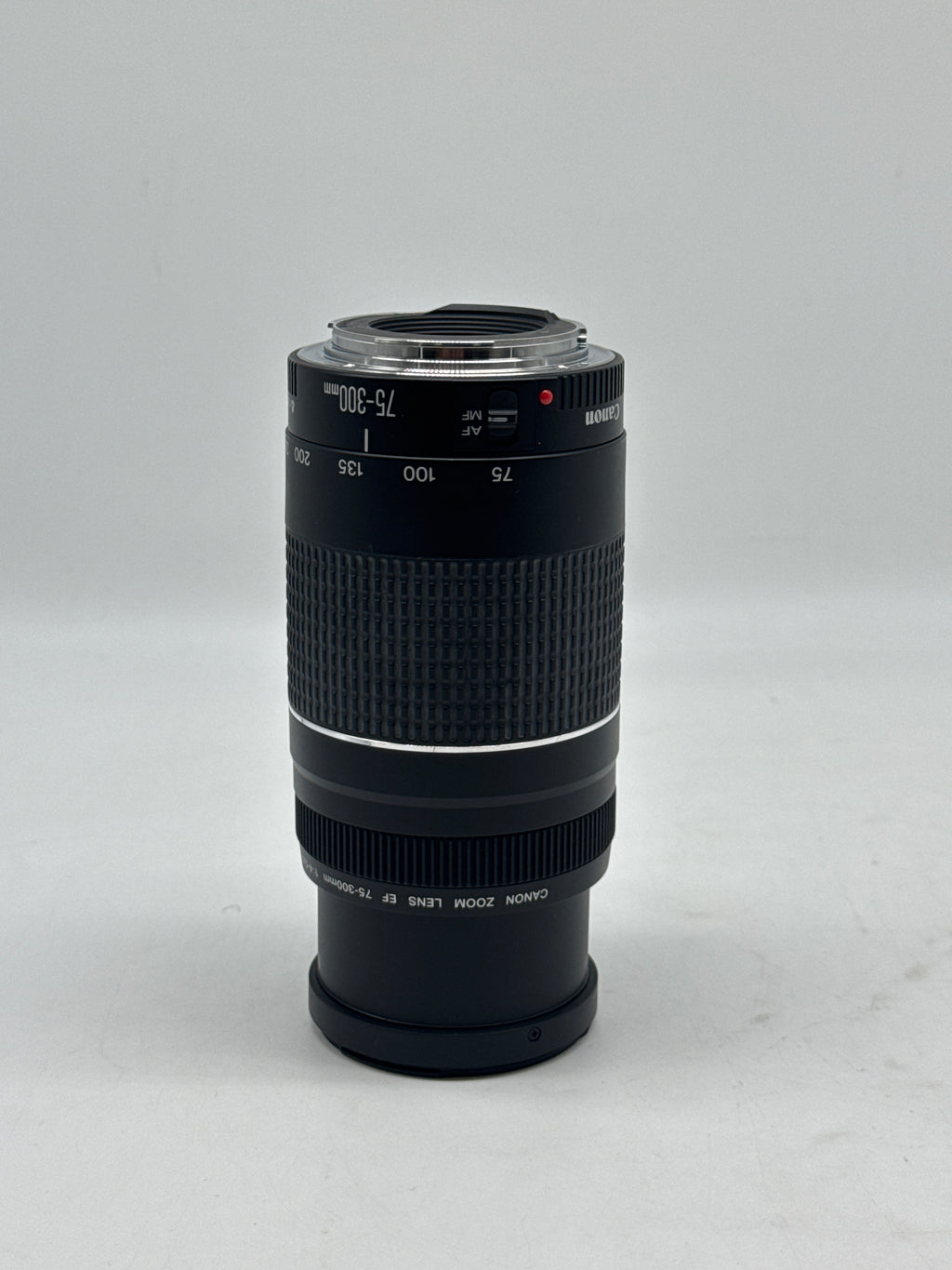 Canon Zoom EF 75-300mm 1:4-5.6 III Telephoto EF EF-S Black - TESTED & WORKS