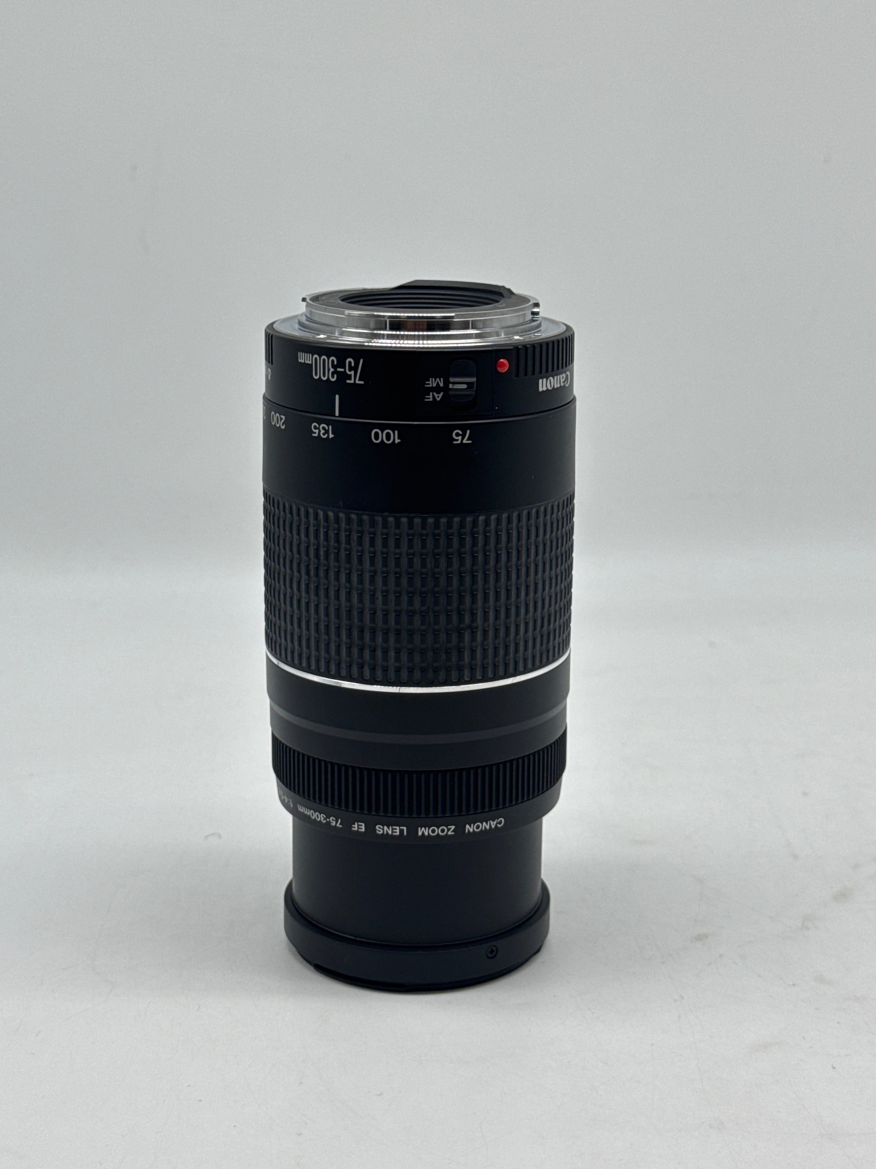 Canon Zoom EF 75-300mm 1:4-5.6 III Telephoto EF EF-S Black - TESTED & WORKS