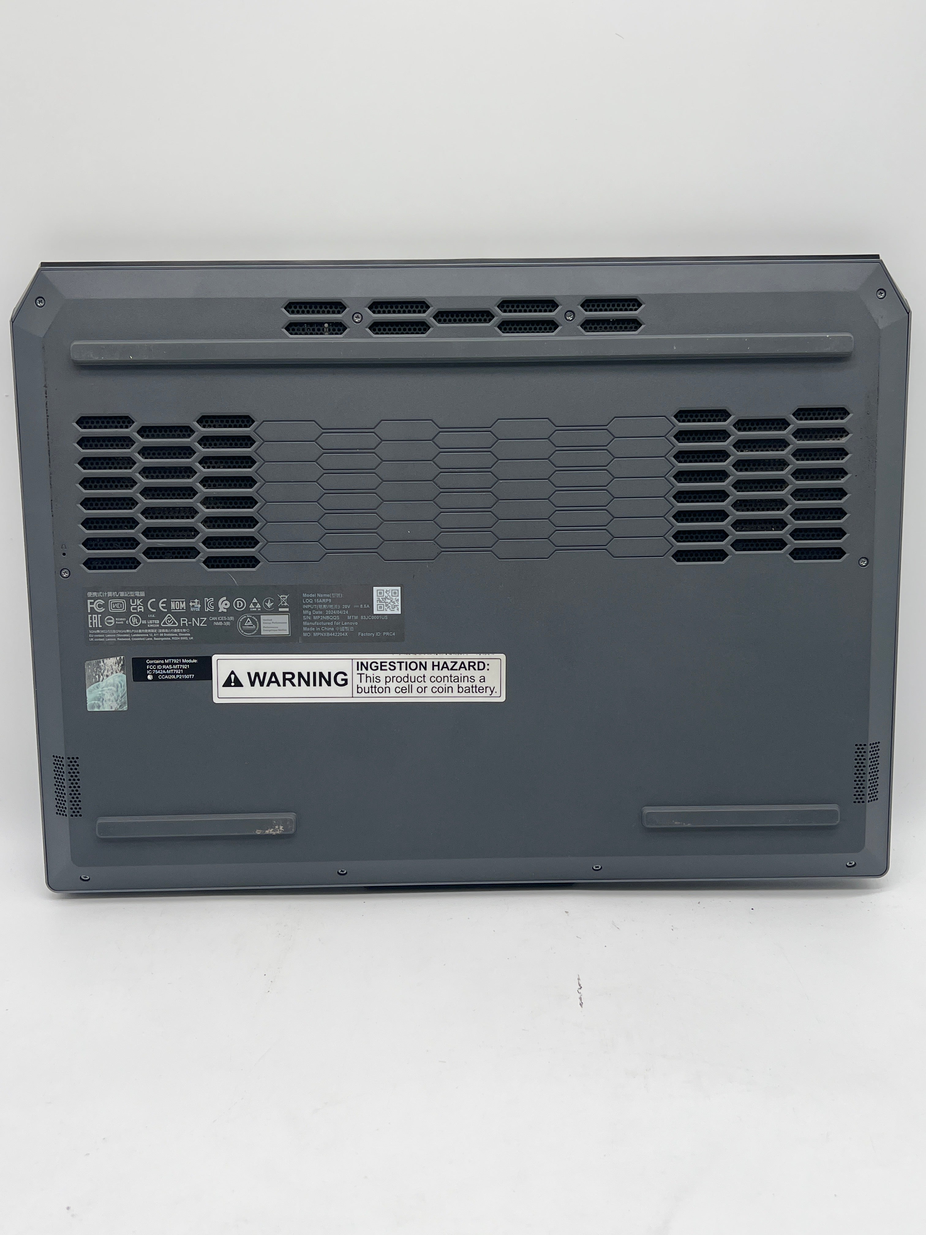 Lenovo LOQ 15arp9 Ryzen 5 7235HS 12GB RAM 512 GB SSD RTX 3050 - For Parts (READ)