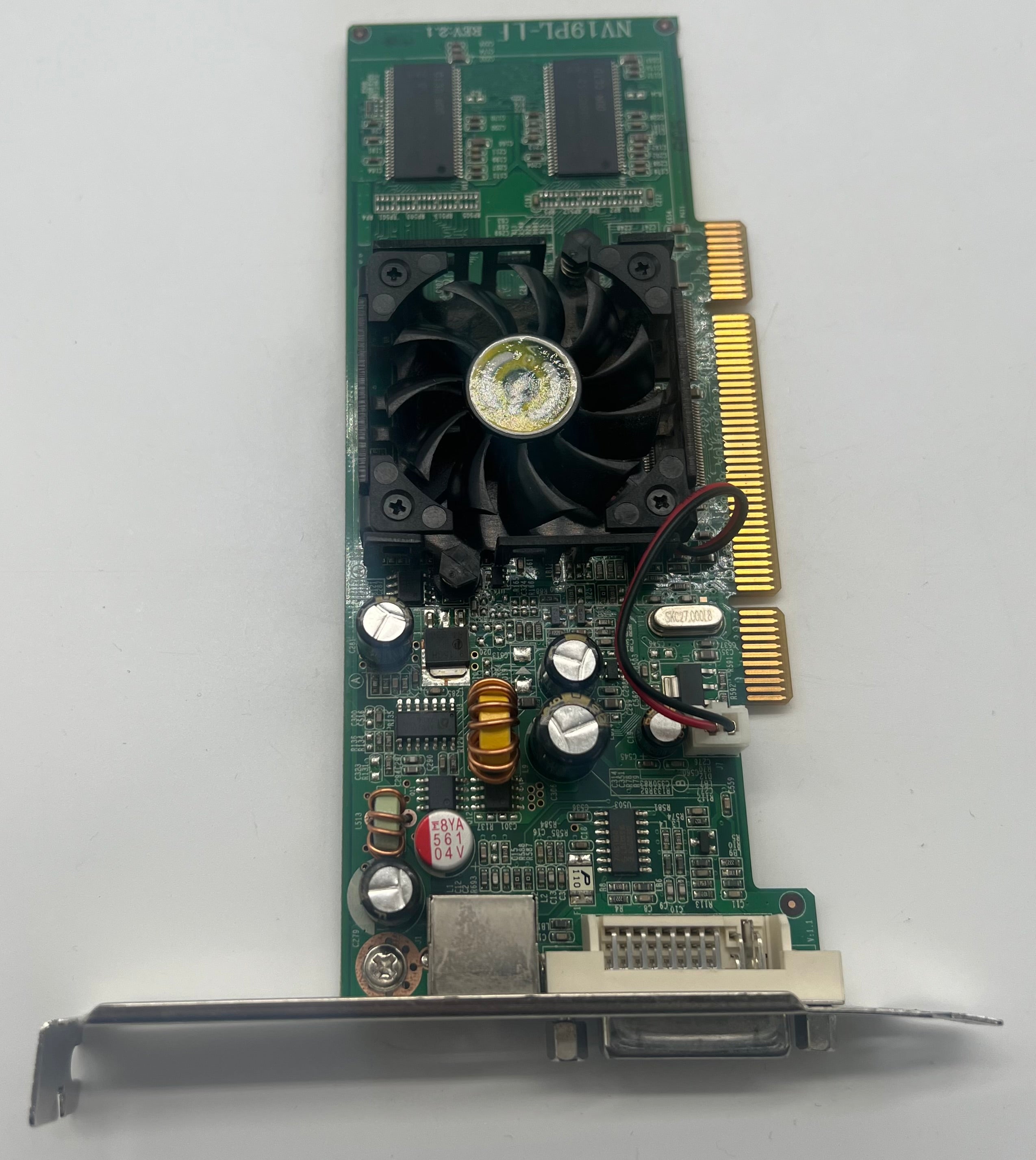 EVGA GeForce FX5200 128MB DDR SDRAM PCI Graphics Card - For Parts(Untested)
