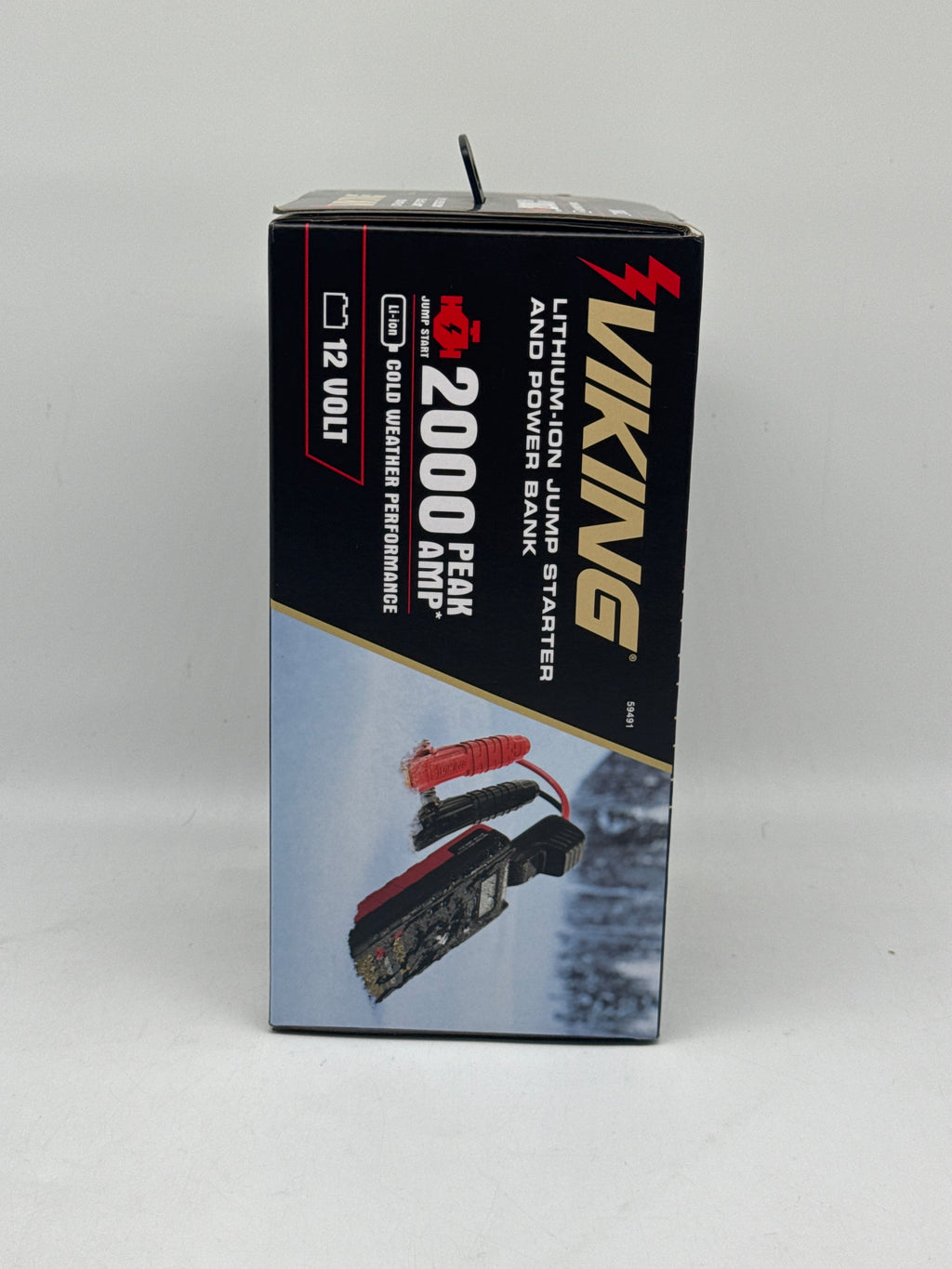Viking 2000 Amp 12V Jump Starter Black New in Box