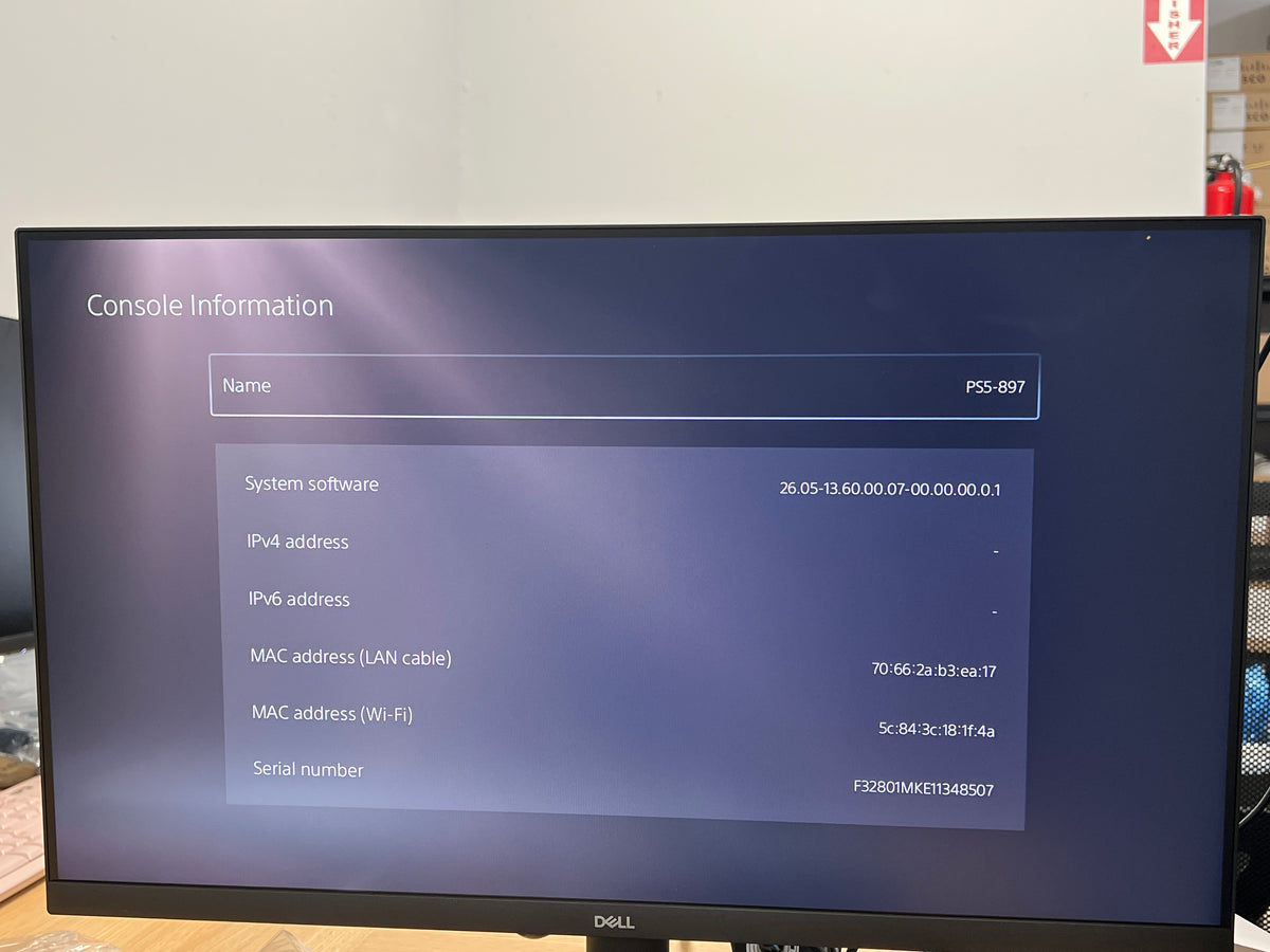 Sony PlayStation 5 Digital CFI-1215B 825GB White w/ 1 Controller For Parts