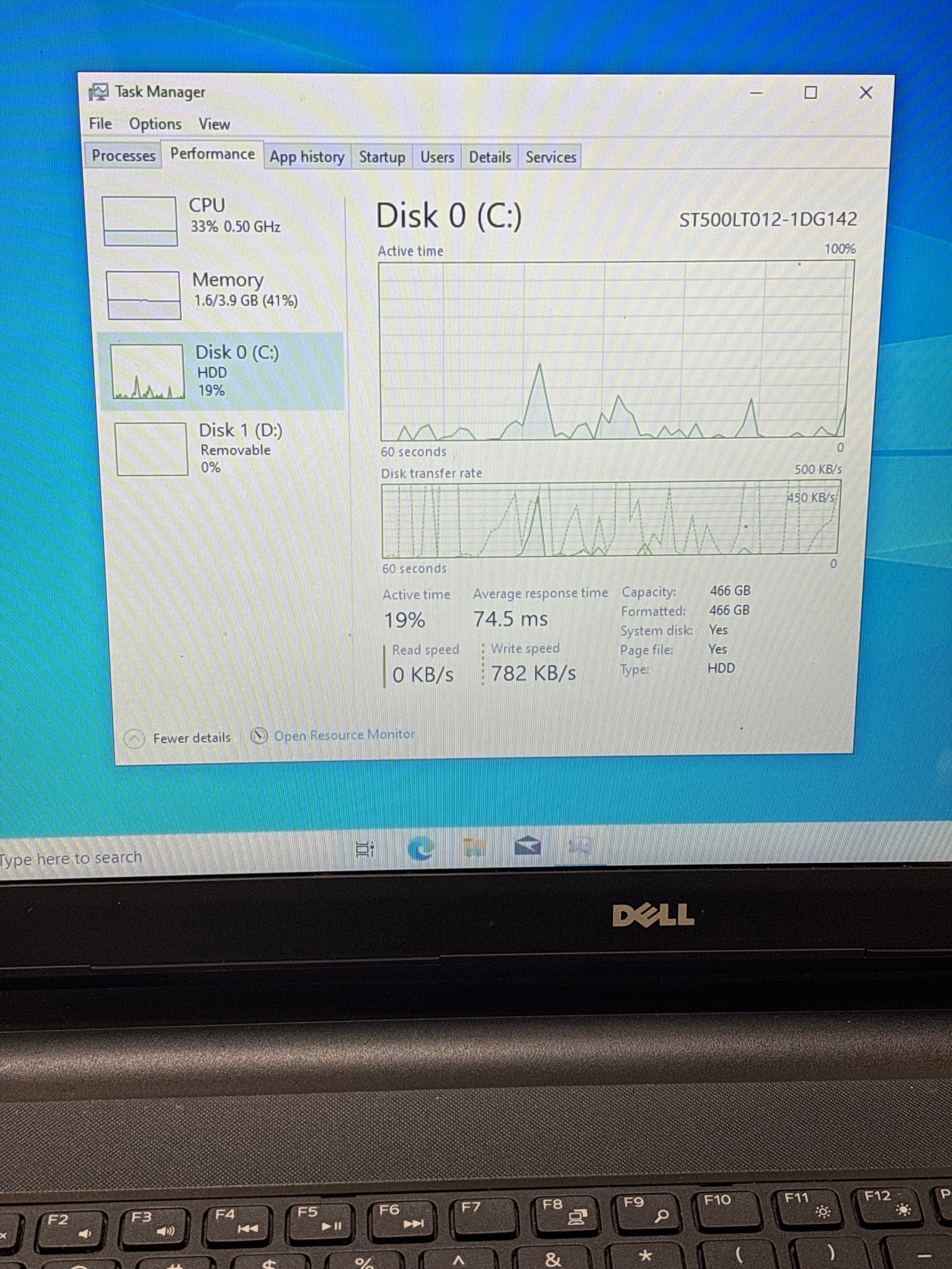 Dell Inspiron 5558 Touch Celeron 3205U 4GB RAM 500GB HD - For Parts (Read DESC)