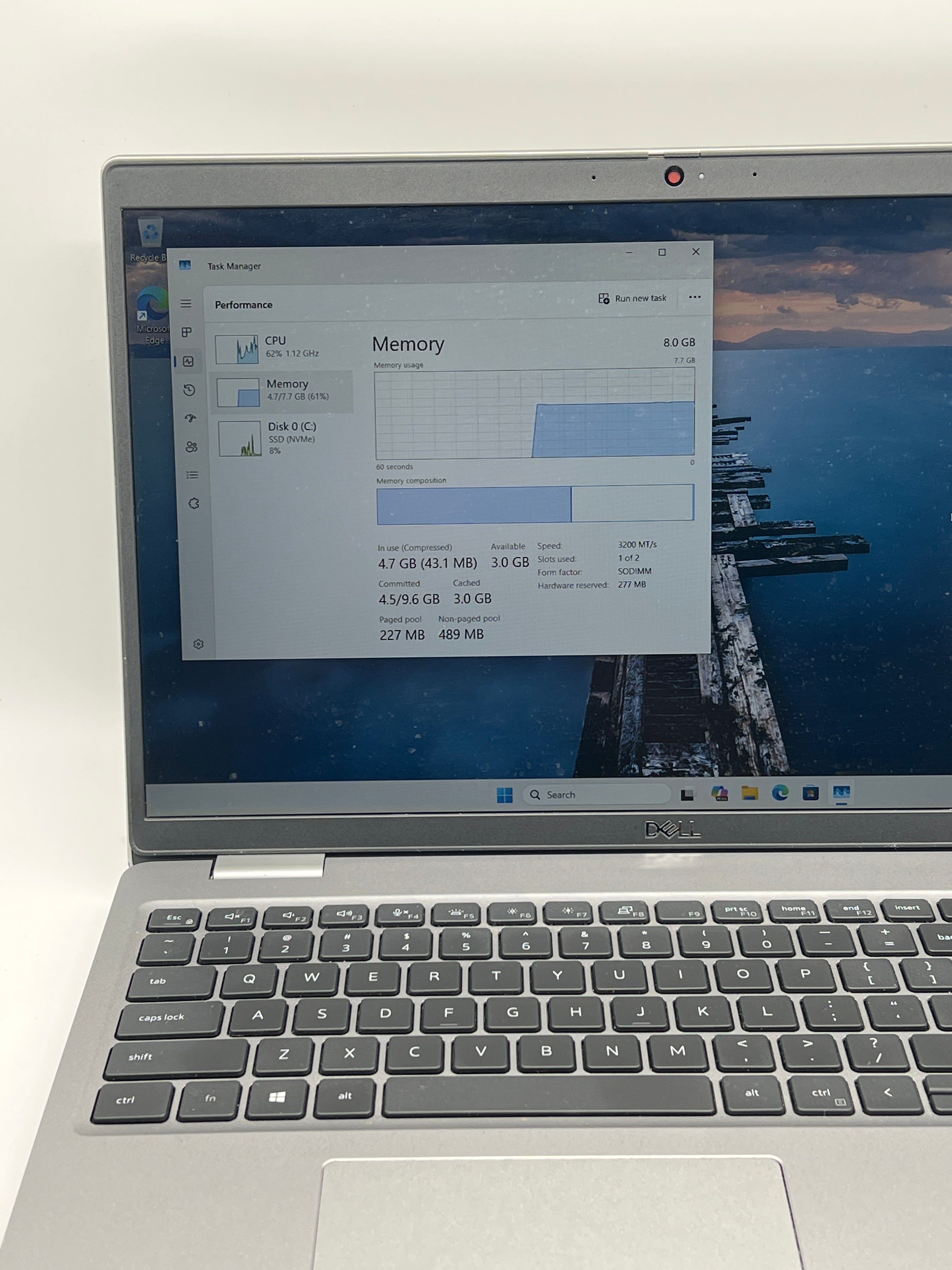Dell Latitude 5520 i5-1145G7 8GB RAM 256GB SSD - (BIOS Lock/Remotely Managed)
