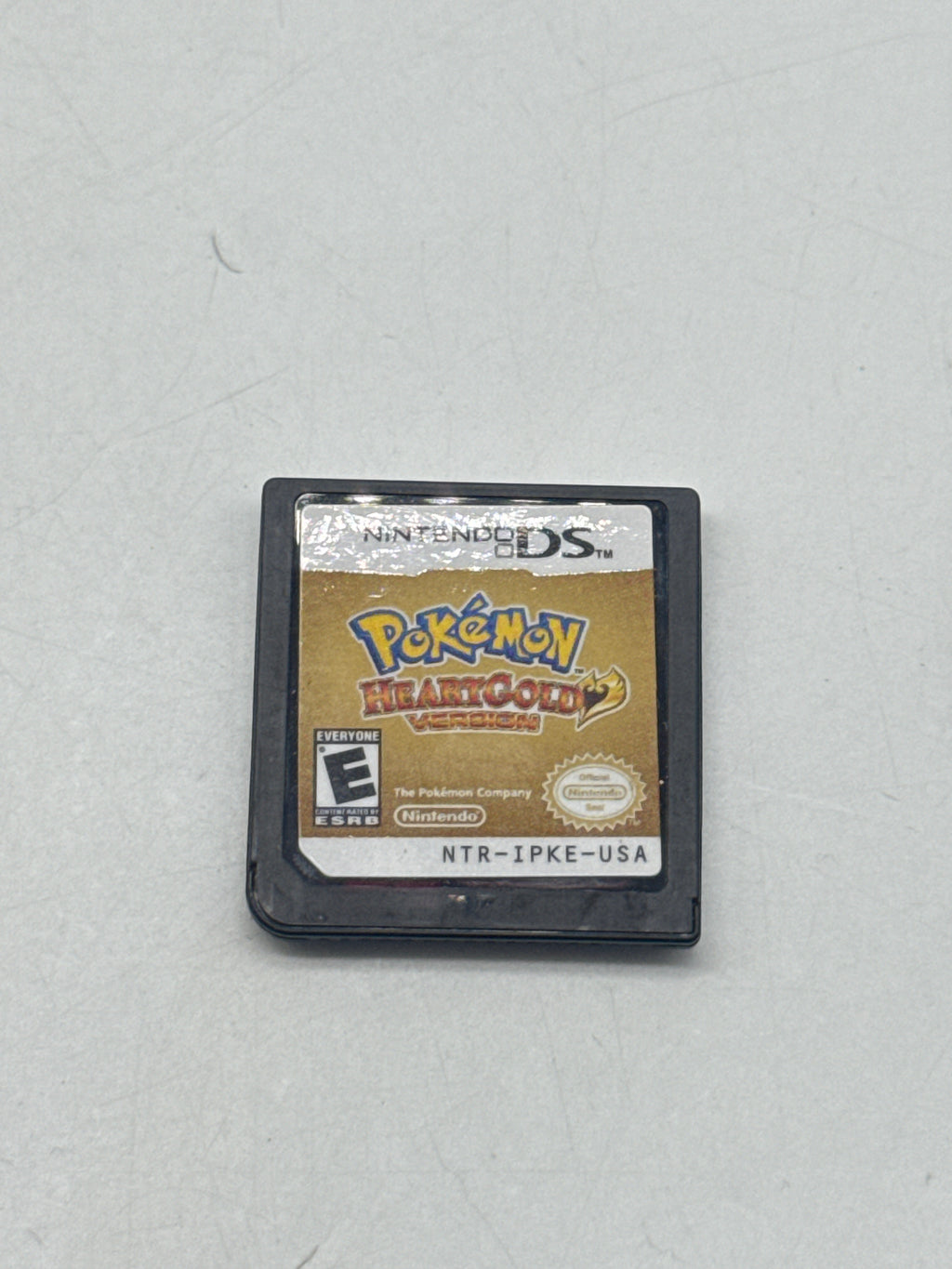 Nintendo 3DS CTR-001 Aqua Blue w/ Pokemon HeartGold Game - Used