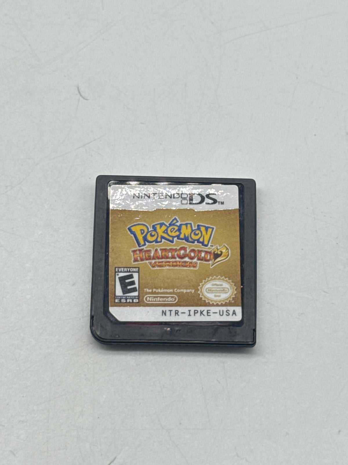 Nintendo 3DS CTR-001 Aqua Blue w/ Pokemon HeartGold Game - Used