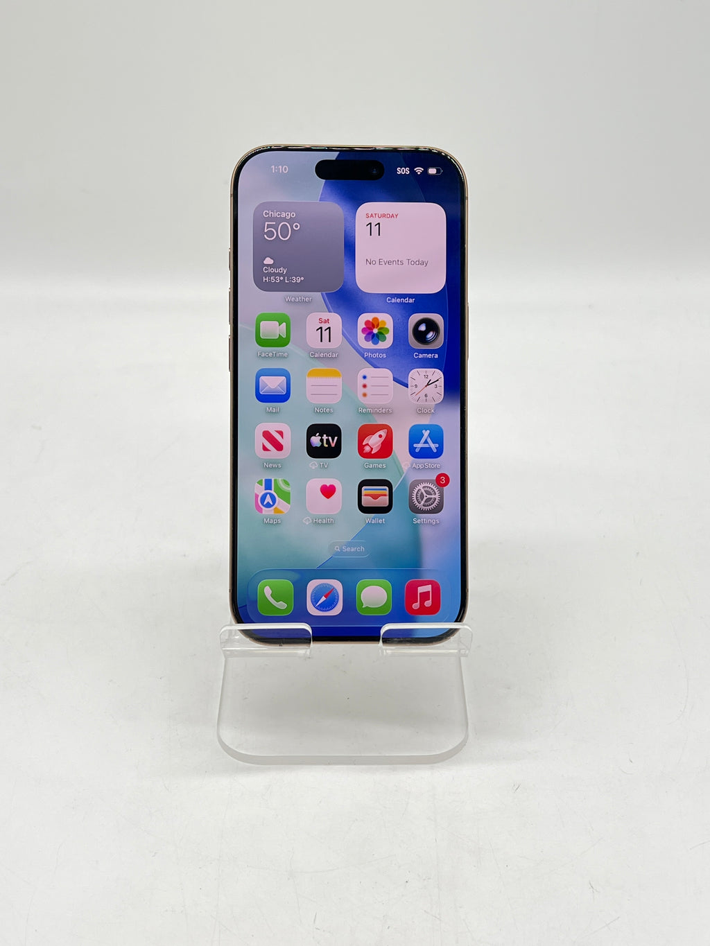 Apple iPhone 16 Pro 128GB AT&T Gold - For Parts (Bad ESN)