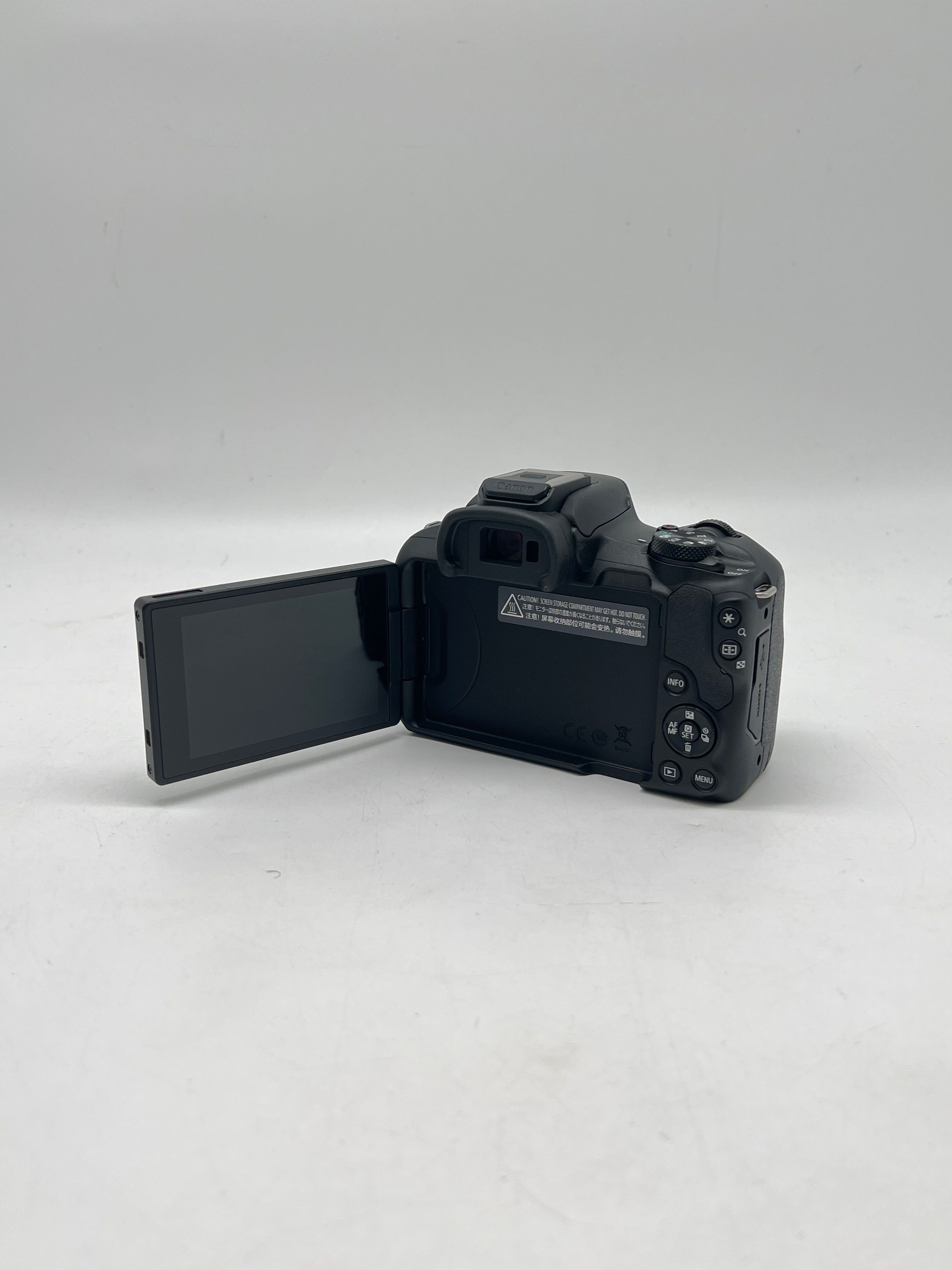 Canon EOS R50 Digital SLR Camera Black with Box and Accessory
