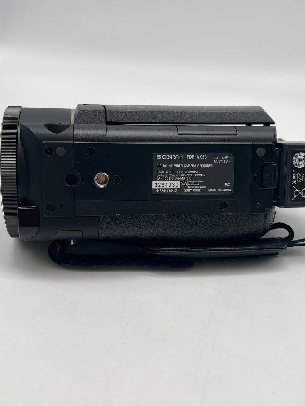 Sony FDR-AX53 Handycam Handheld 4K Ultra HD Camcorder - Used