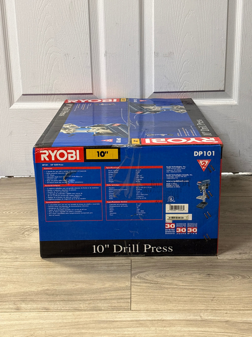 Ryobi DP101 10" Drill Press - New in Box
