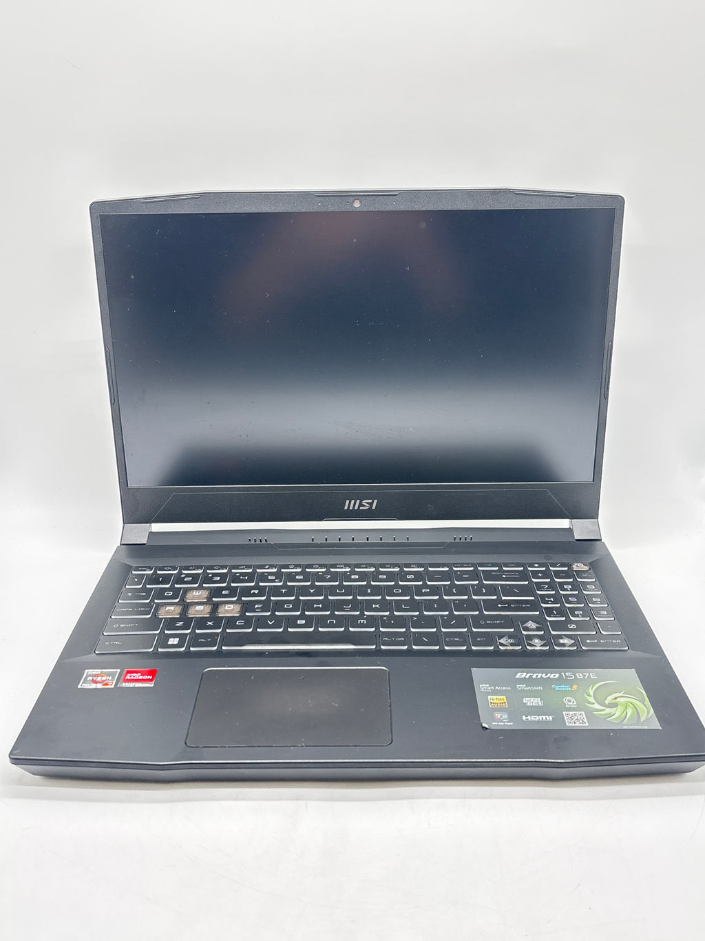 MSI Bravo 15 B7E Ryzen 7 7735HS 16GB RAM 512GB SSD Radeon RX 6550M - For Parts