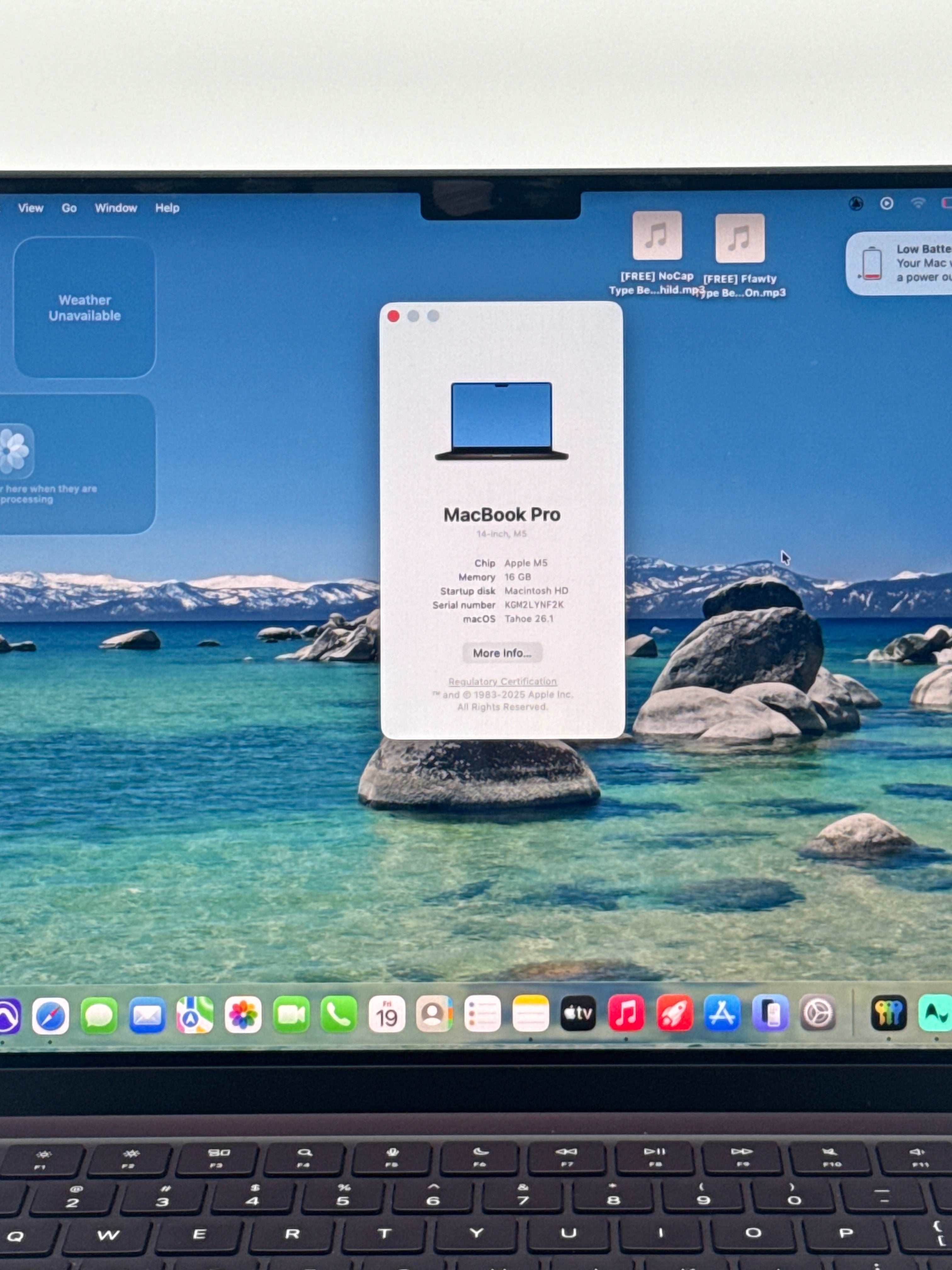 Apple MacBook Pro 14" M5 16GB RAM 1TB SSD - Used
