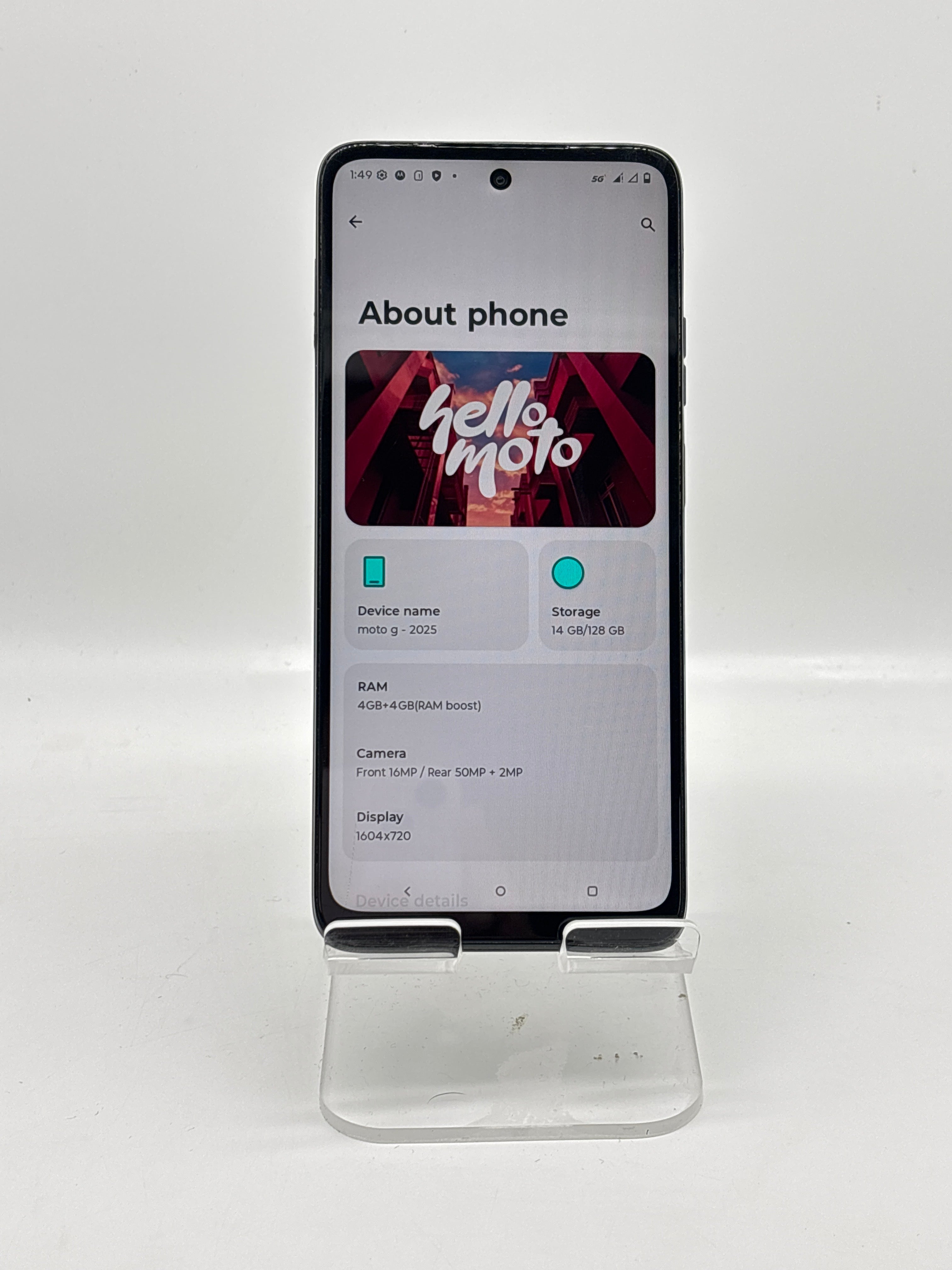 Motorola Moto G 5G 2025 128GB Cricket Wireless - Used