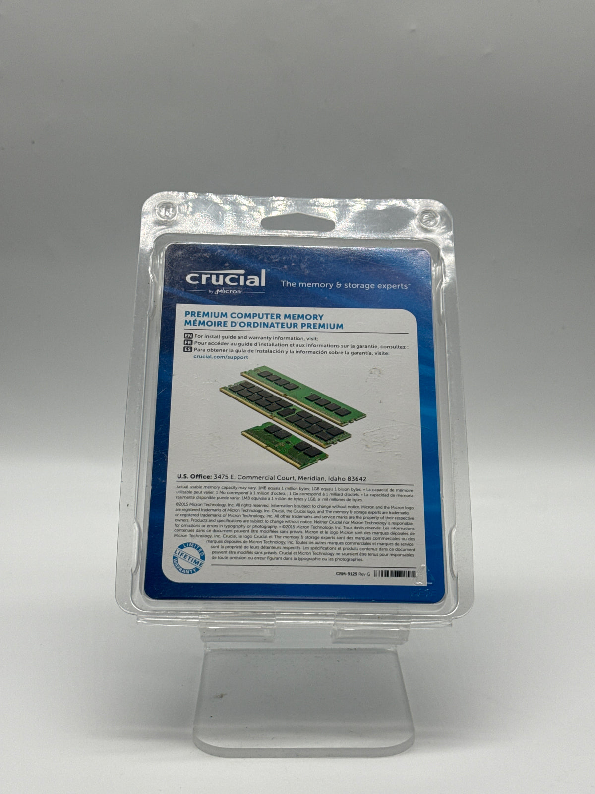 Crucial CT102464BF160B.M16FN 16GB RAM 2x8GB DDR3L 1600MHz PC3L-12800 - Open Box