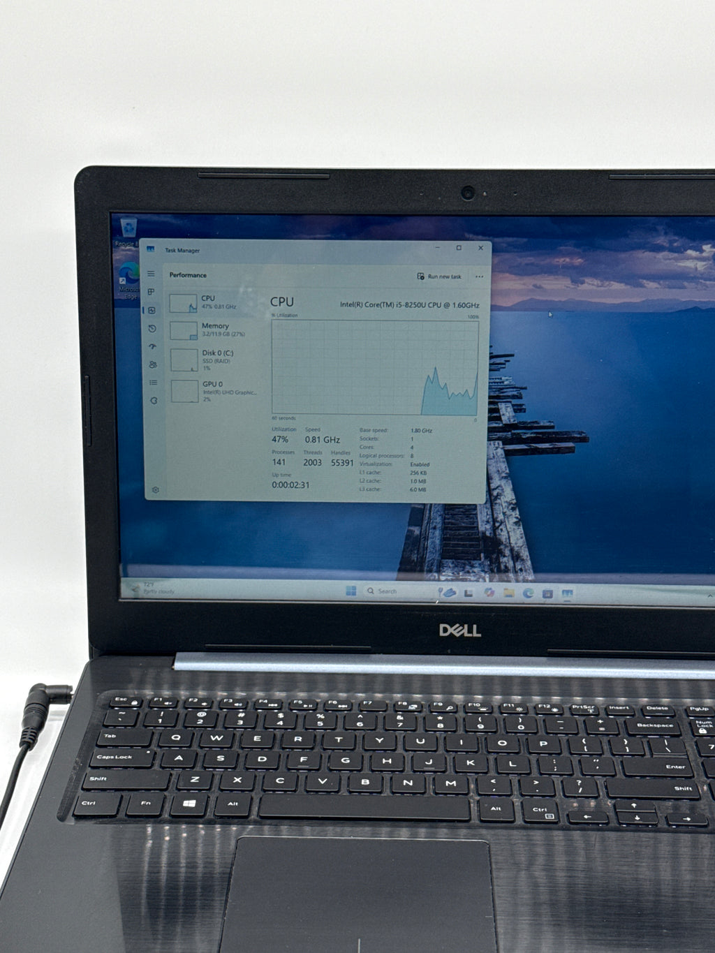 Dell Inspiron 5570 i5-8250U 16GB RAM 512GB SSD