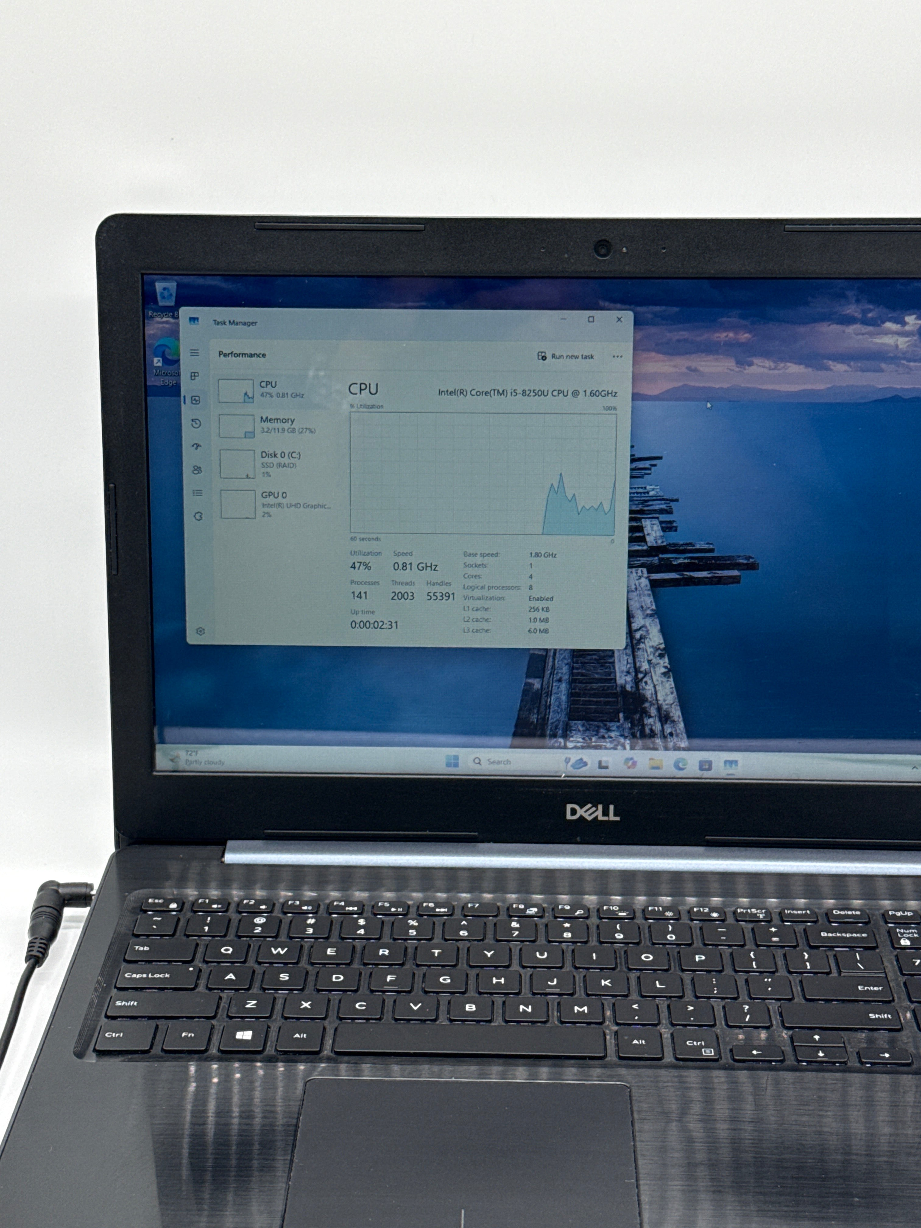 Dell Inspiron 5570 i5-8250U 16GB RAM 512GB SSD