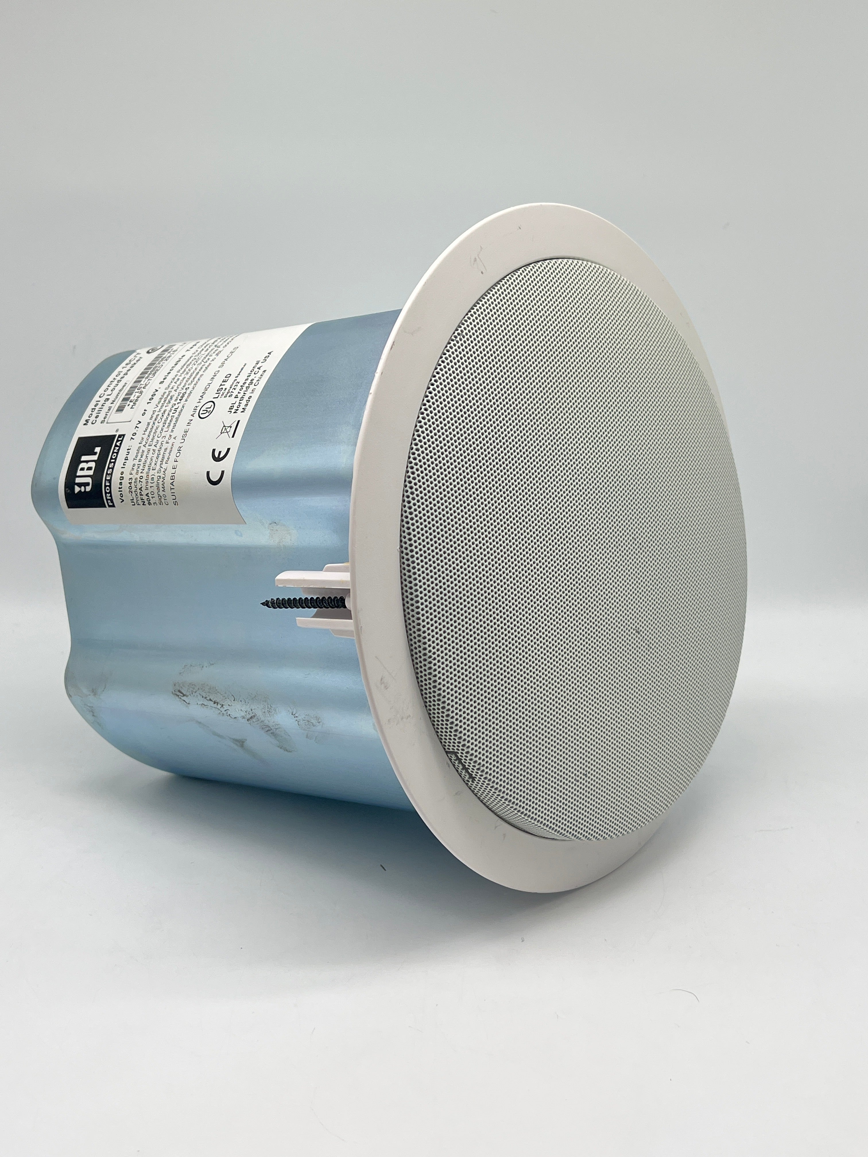 (Lot of 2) JBL Control 16 C/T Ceiling Loudspeaker White - Used