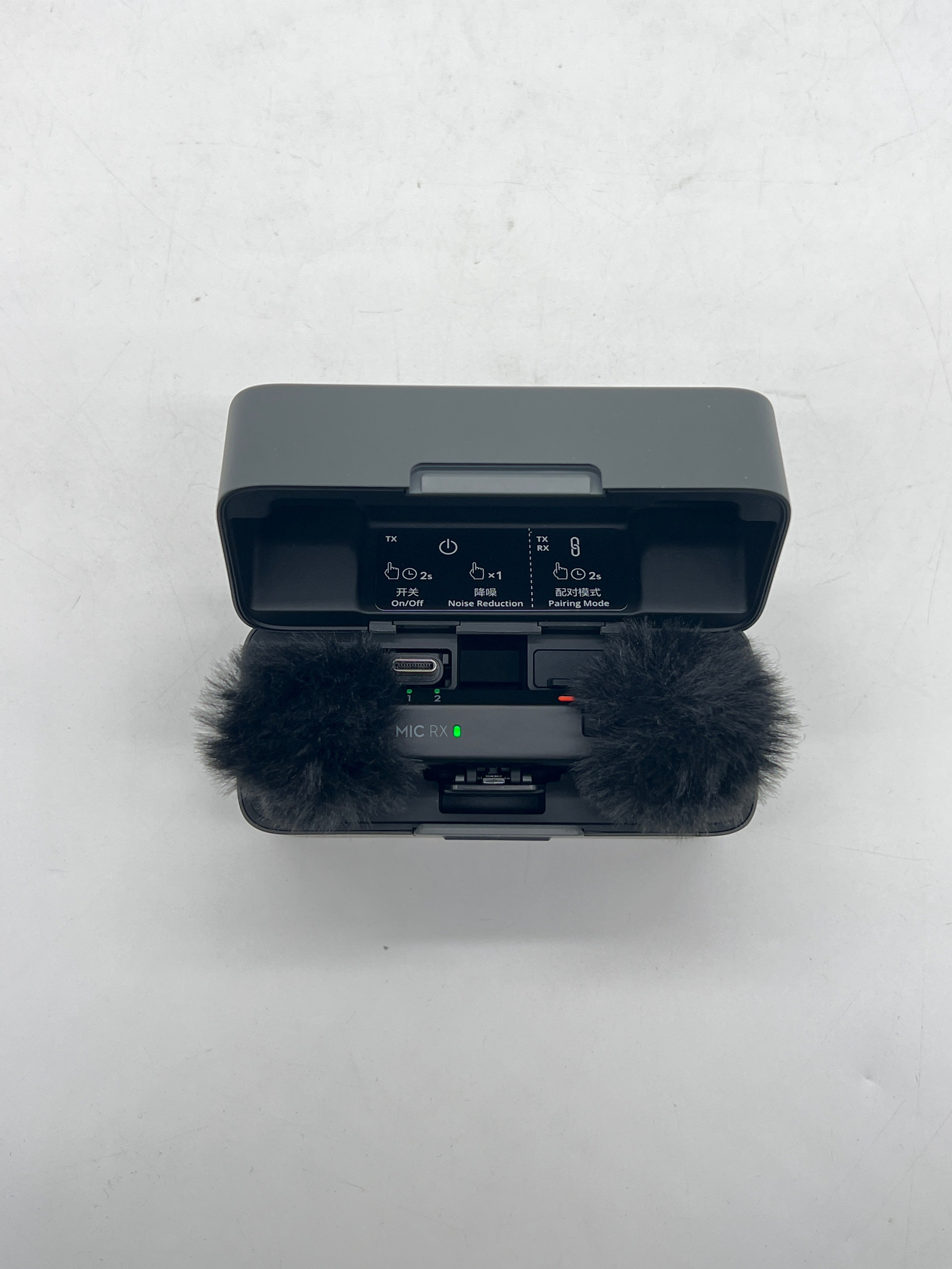DJI Mic Mini Gray Style 2 TX 1 RX - Used With Charging Case